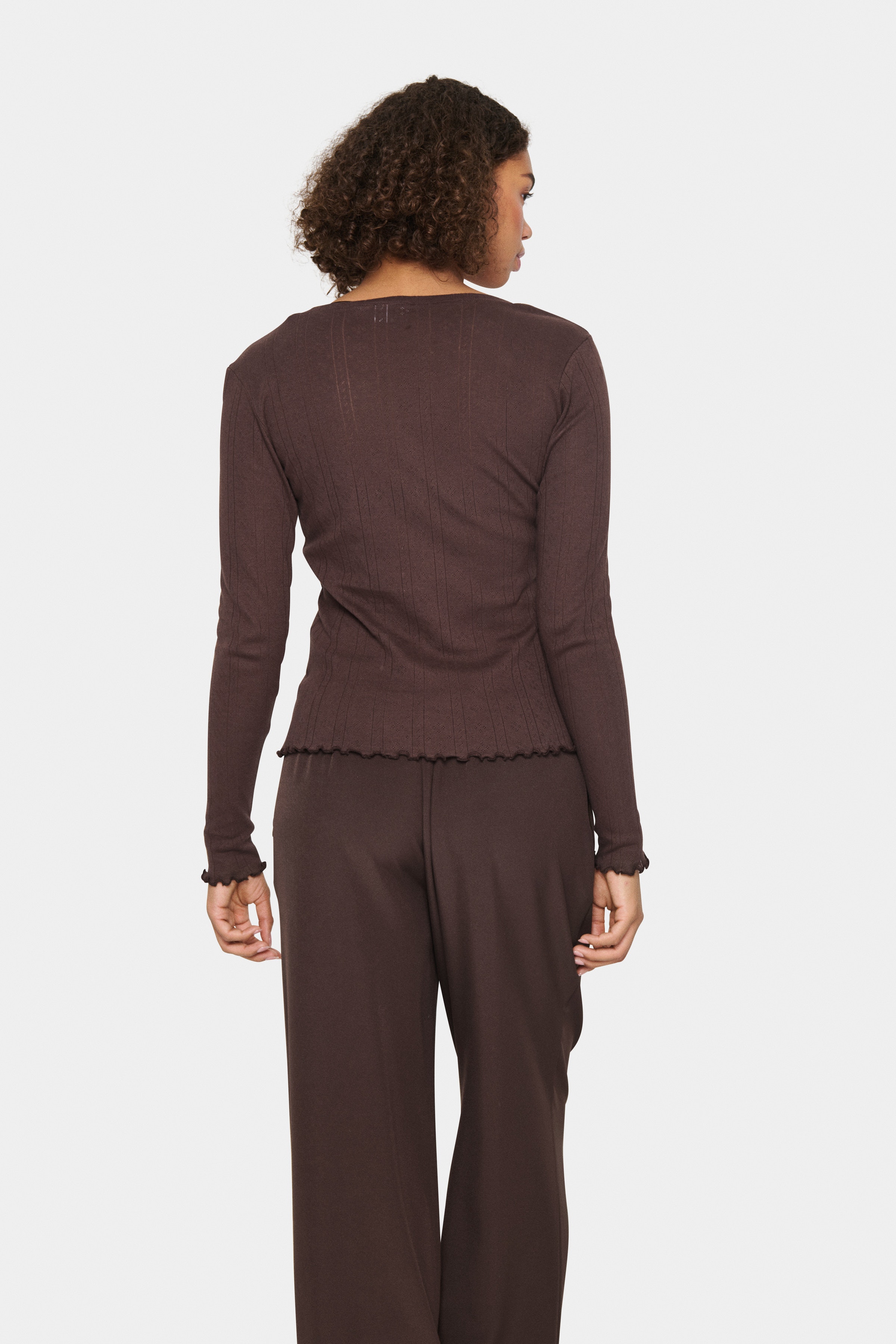 GruSZ Cardigan in dark oak cotton | Companys GruSZ Cardigan in dark oak cotton | Companys