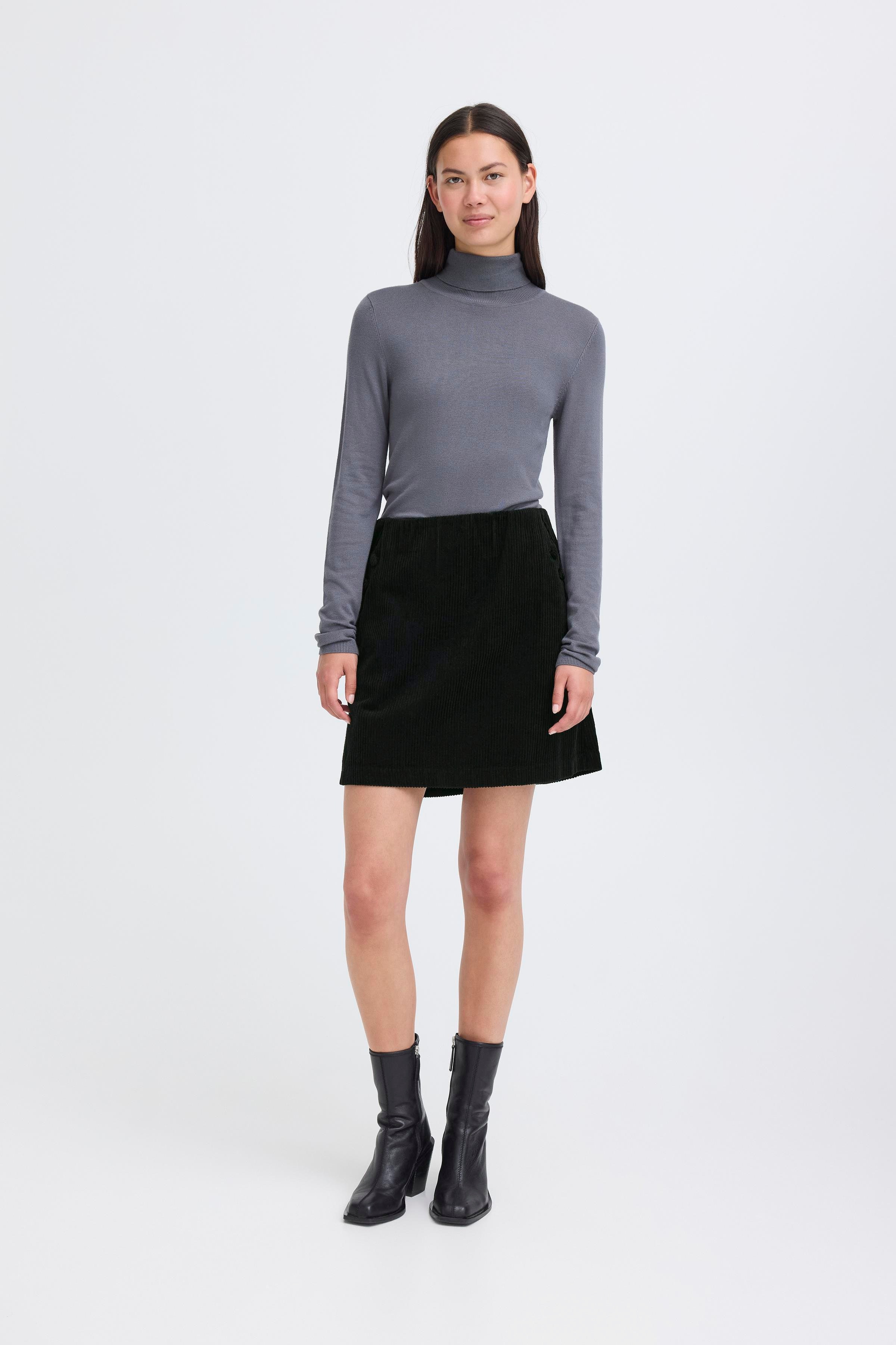 IHFOCARO Skjørt LOOKBOOK FRONT 20124120-194008