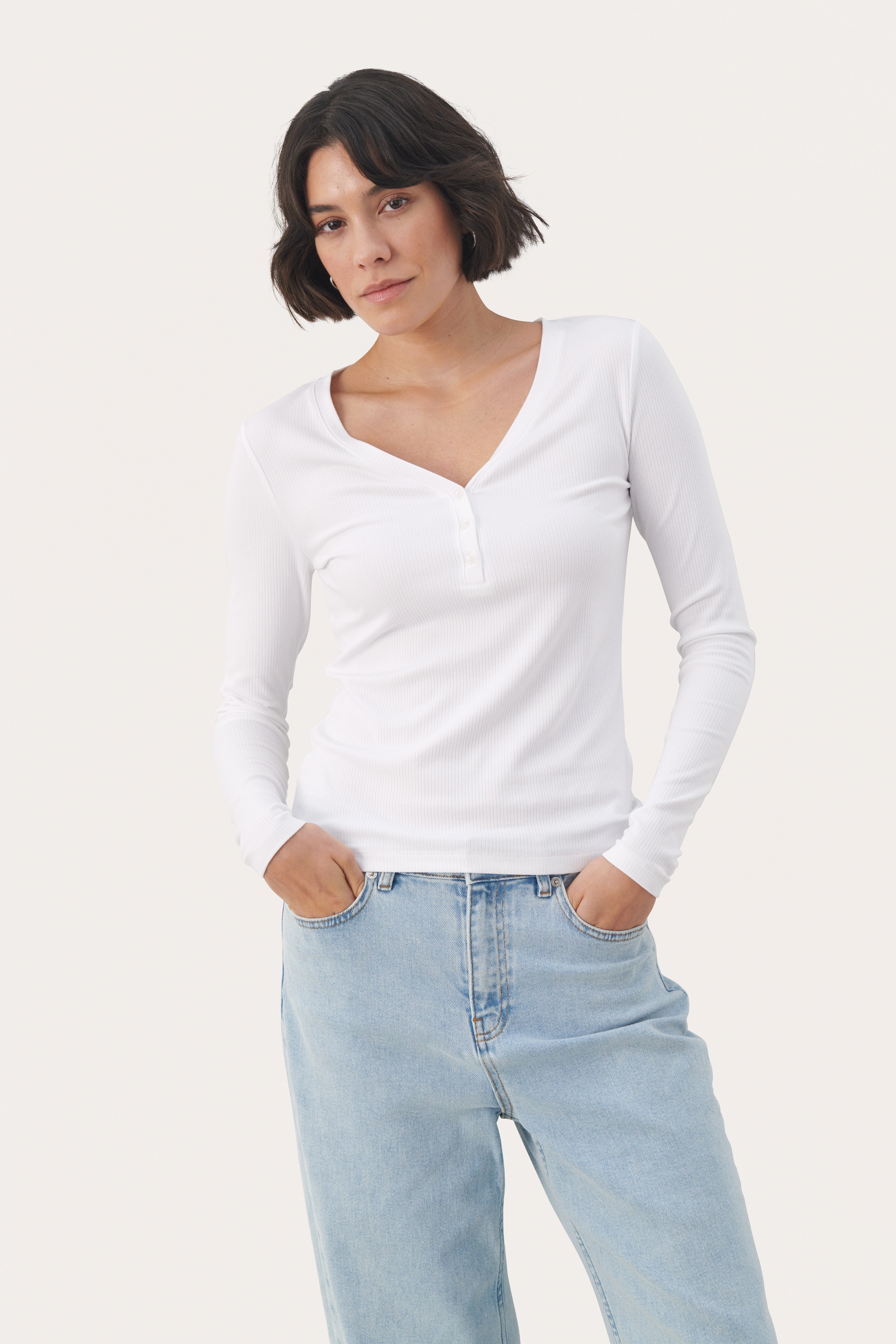 EmmeliaPW Blus LOOKBOOK FRONT 30308432-110601