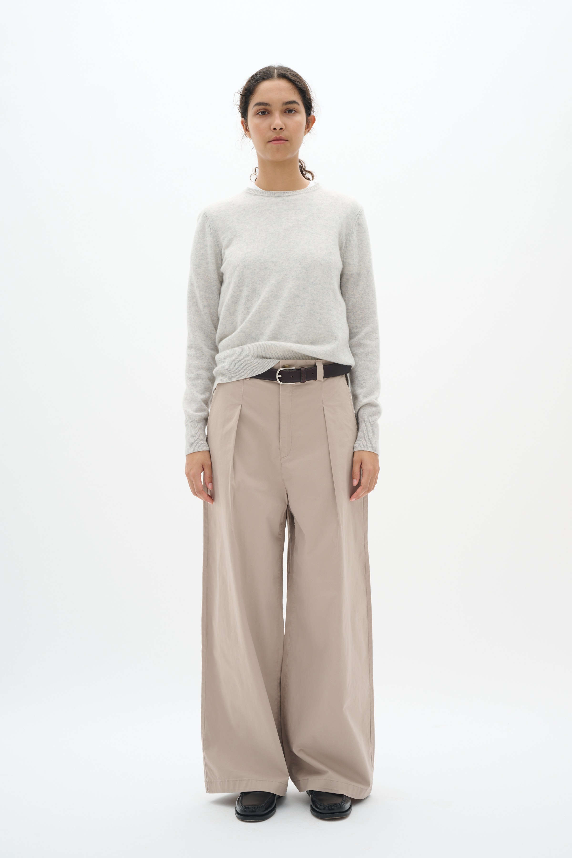 PosyIW Wide Trousers LOOKBOOK FRONT 30109167-151506