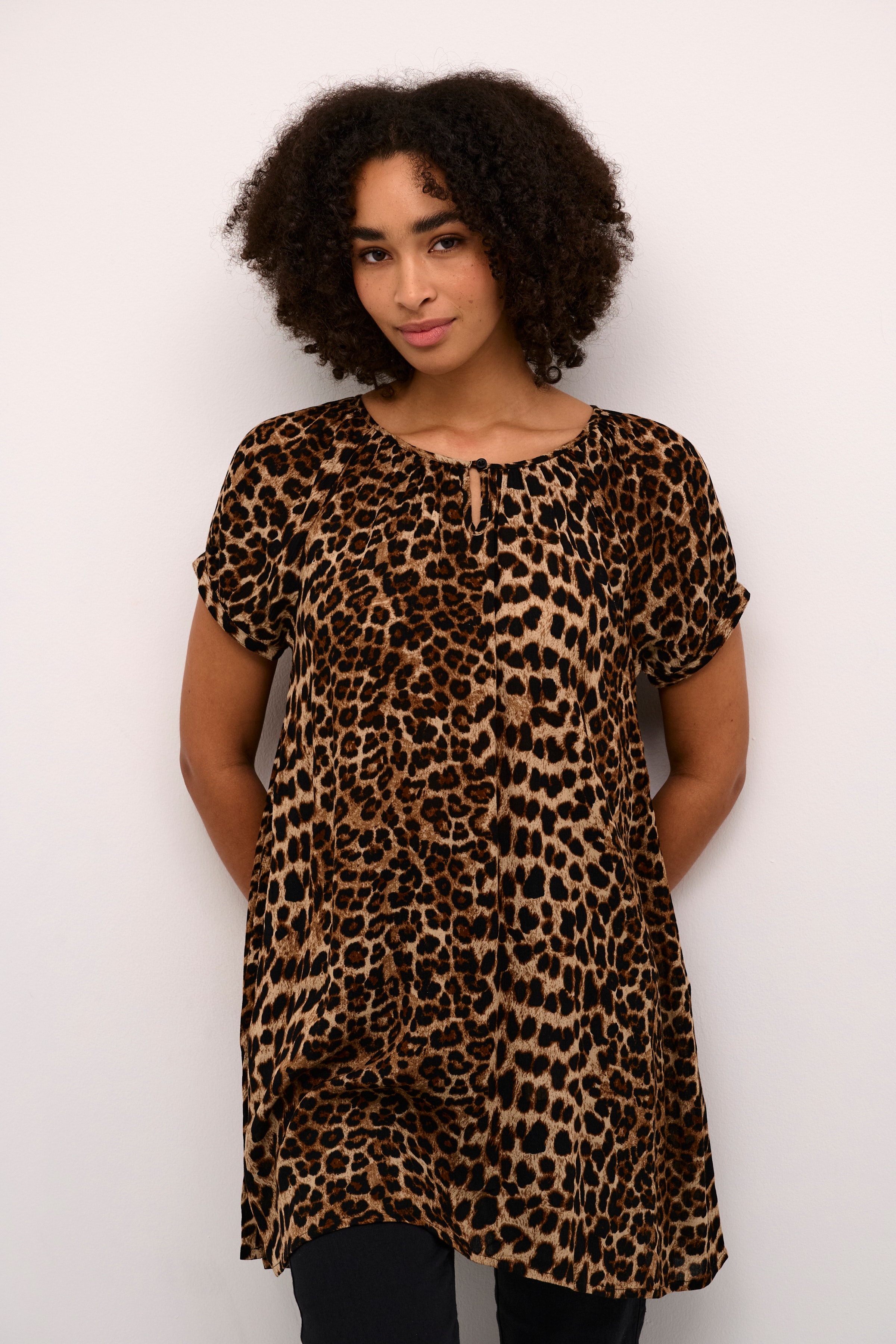 KAamber Leopard Tunika LOOKBOOK DETAIL 10508253-105798