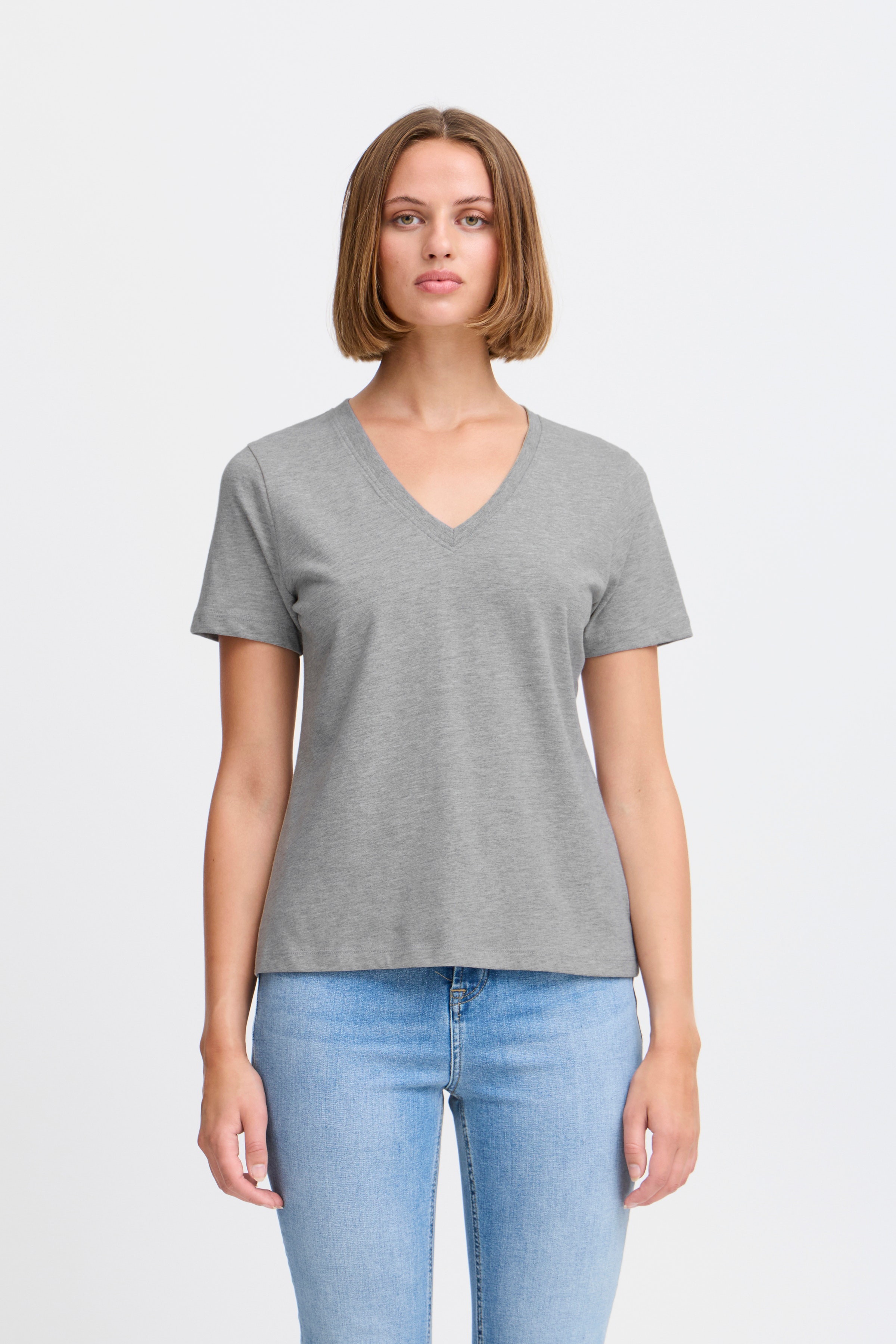 IHPALMER V-neck T-shirt LOOKBOOK FRONT 20120348-200318