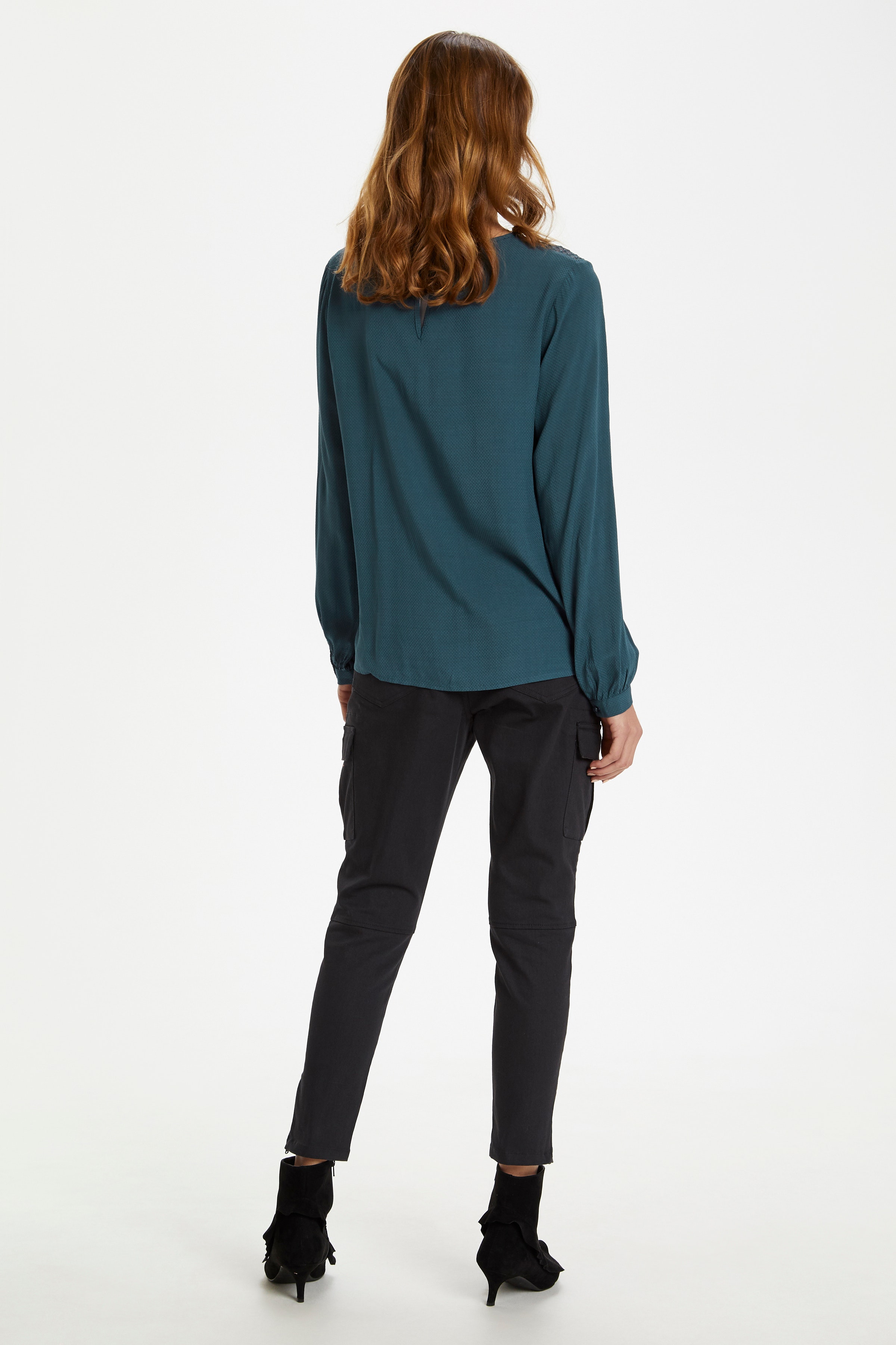Langermet bluse LOOKBOOK BACK 10503987-52642