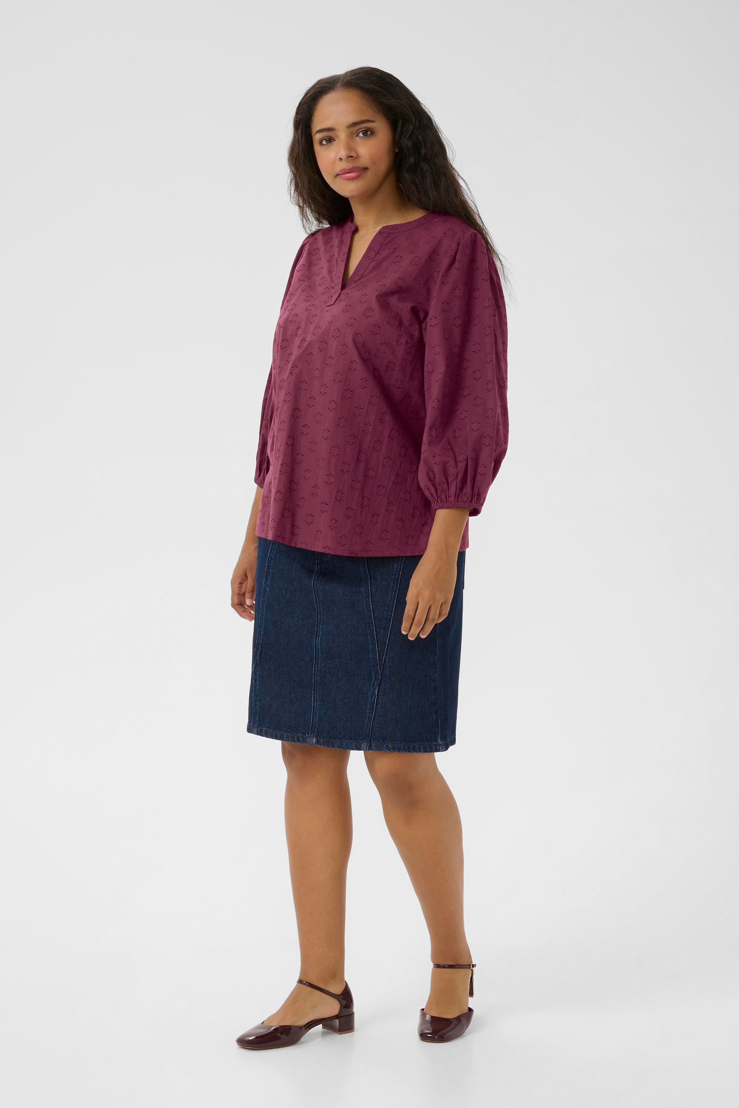 KCloulou Bluse LOOKBOOK FRONT 10583706-191528