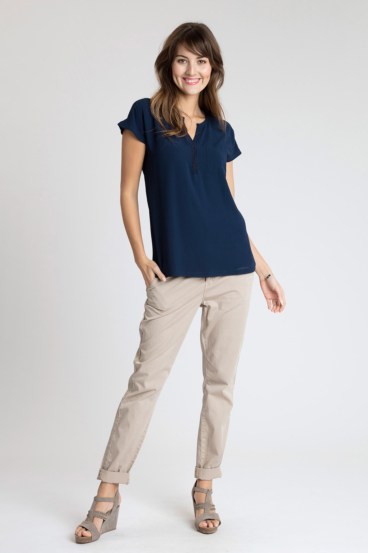 FRZawov Blouse LOOKBOOK FRONT 20603737-60410