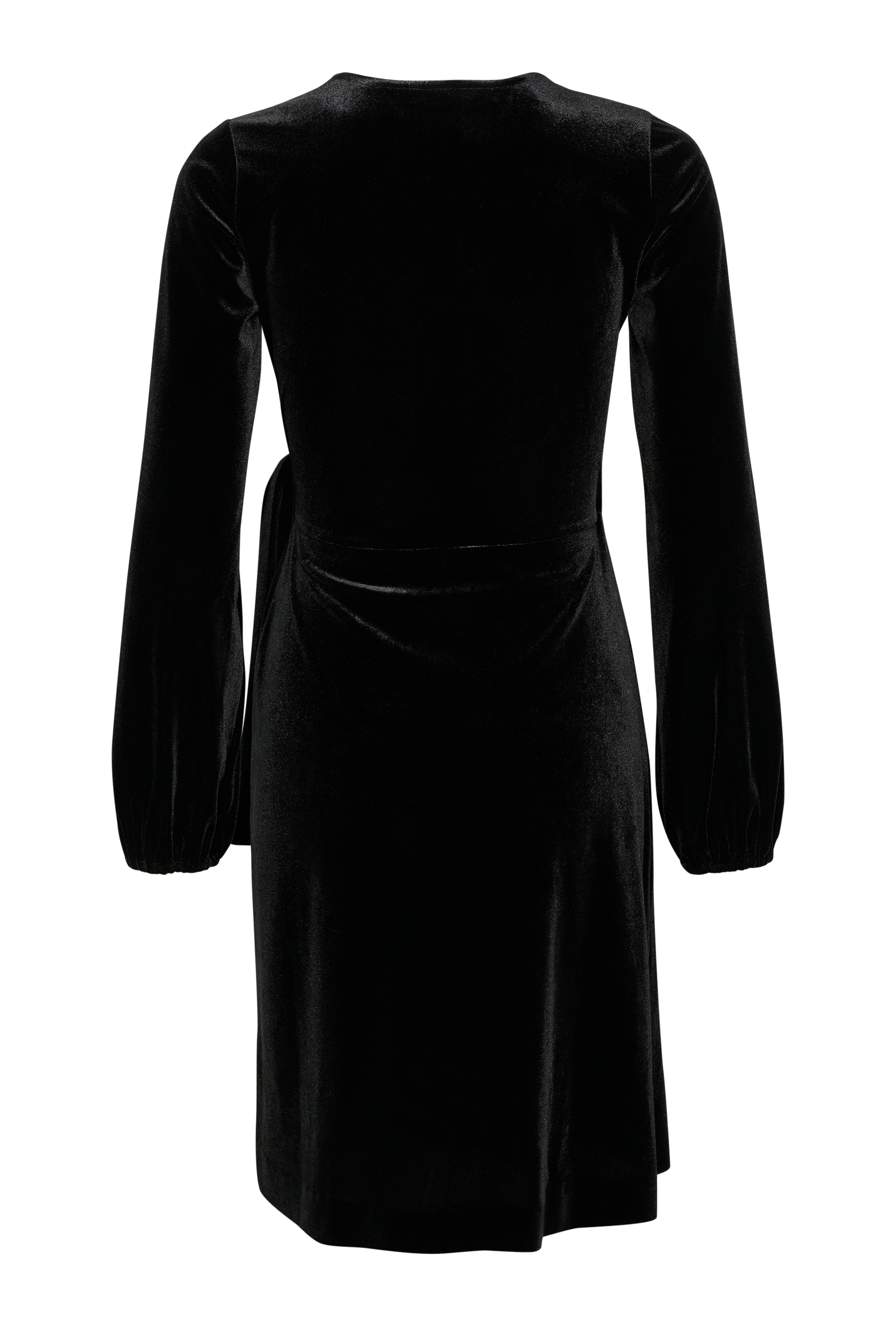 BrynnIW Goriel Velour Wrap Dress PACK BACK 30110083-194008