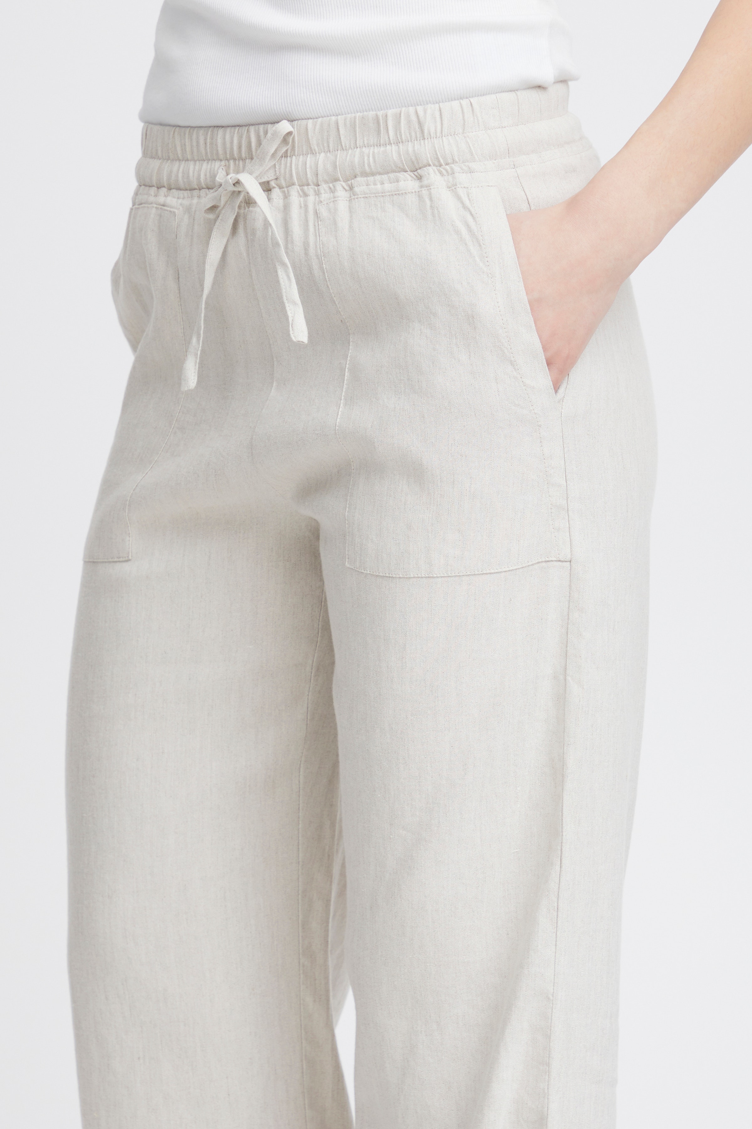 PZLUCA Full Length Wide Leg Bukser LOOKBOOK DETAIL 50208020-1309071