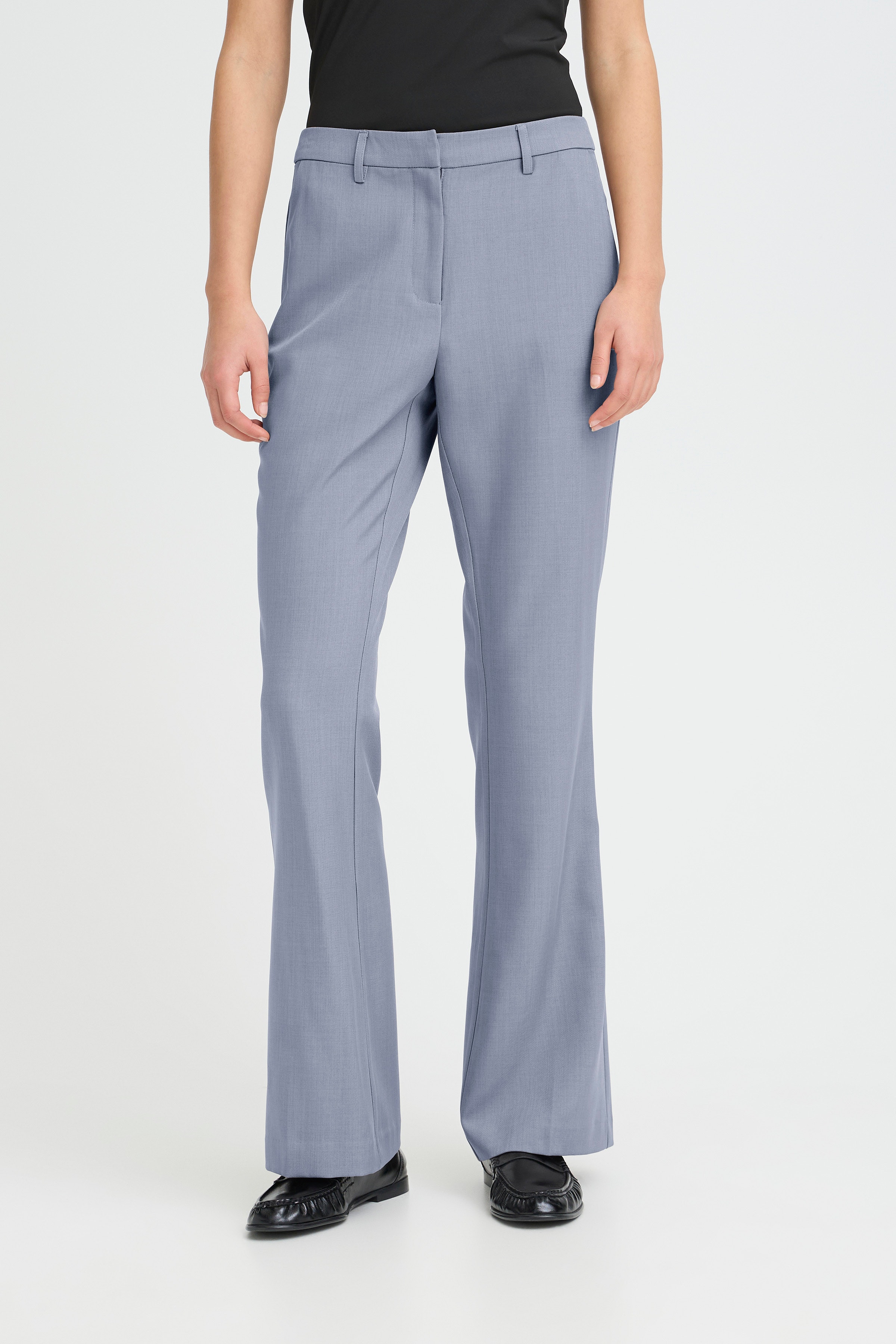 IHFAVA Flared Trousers LOOKBOOK FRONT 20125678-200318