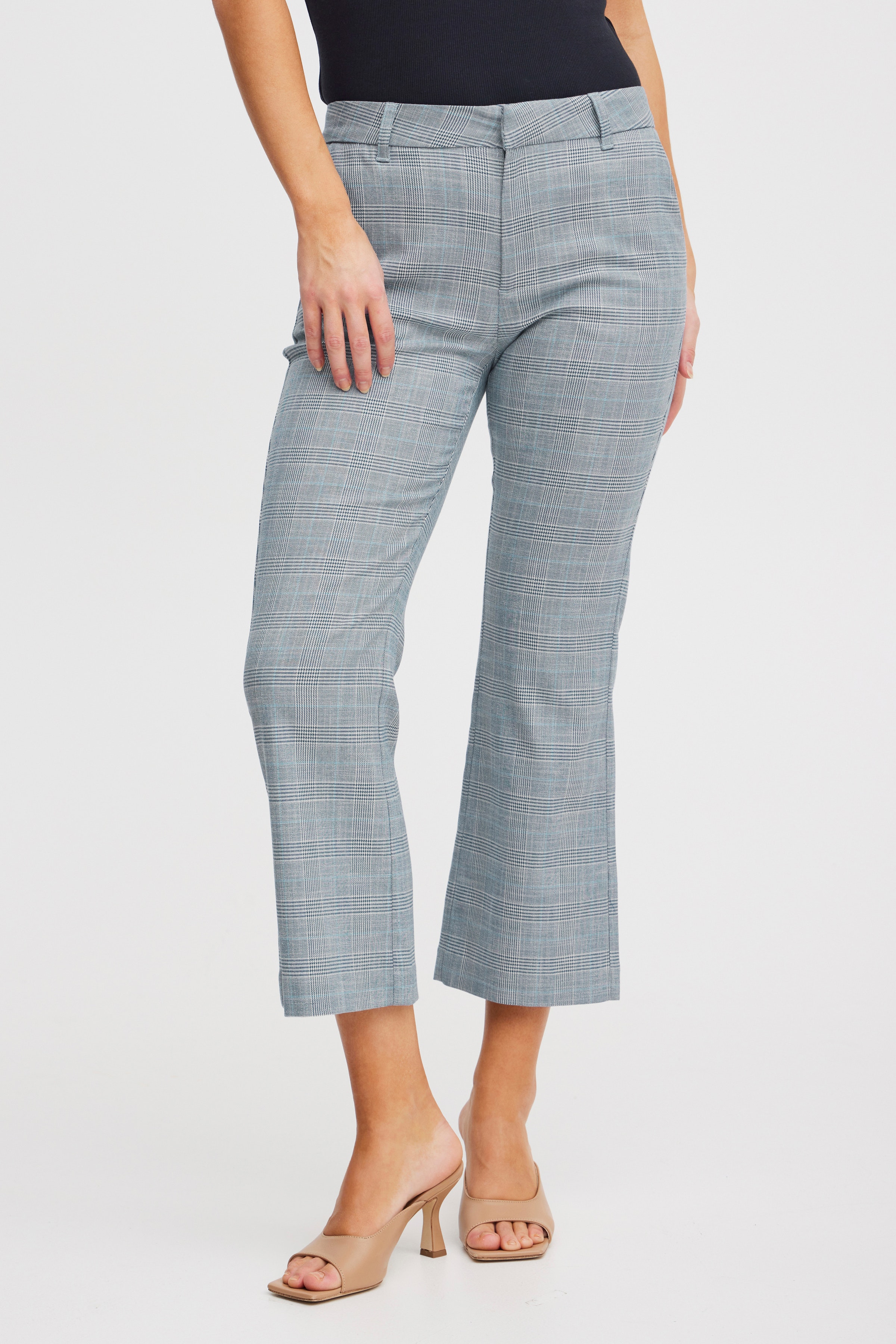 PZBINDY High Waist Flared Leg Byxor LOOKBOOK FRONT 50207970-202981