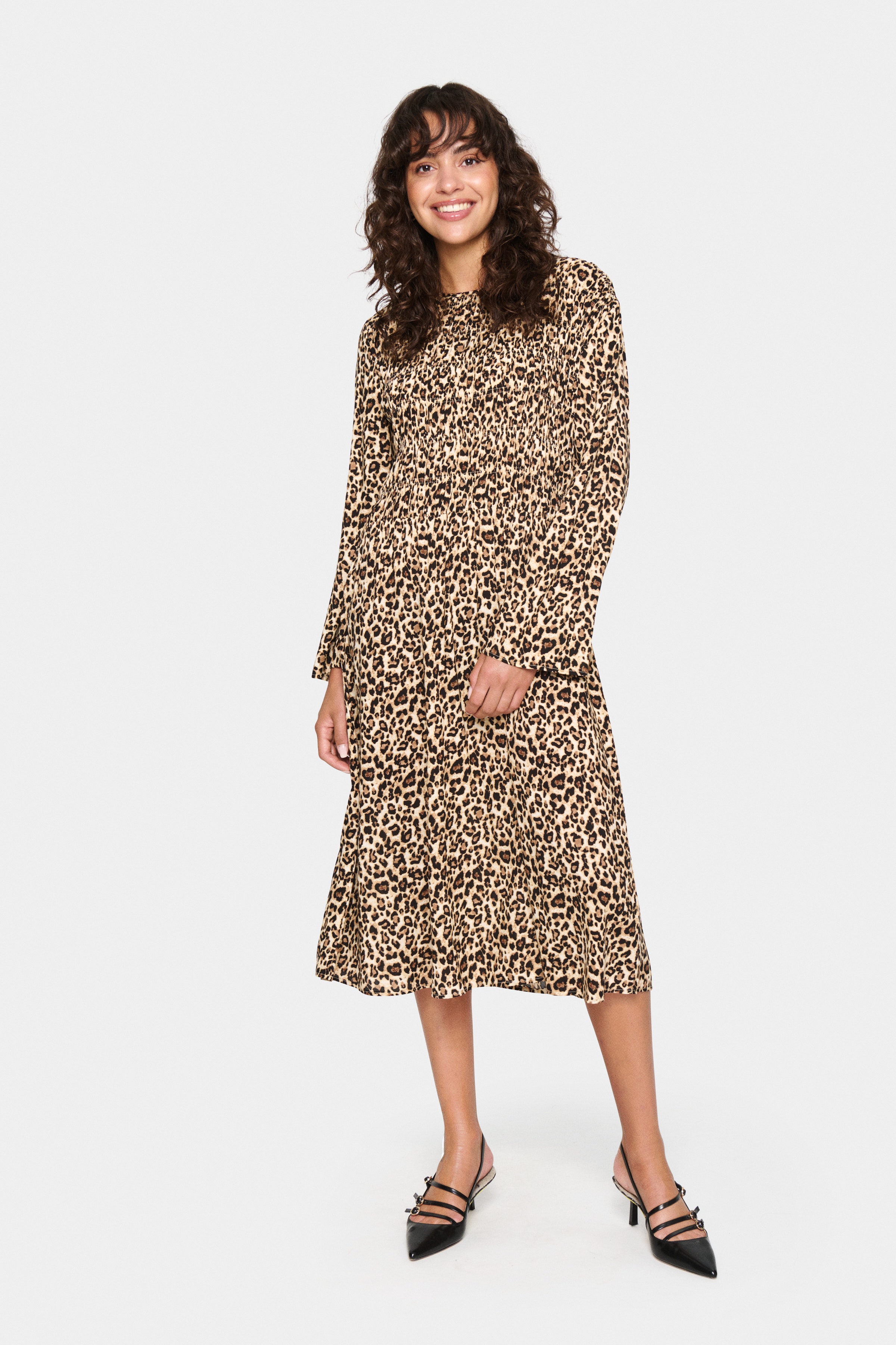 GazelSZ Leopard Dress LOOKBOOK FRONT 30513456-302839