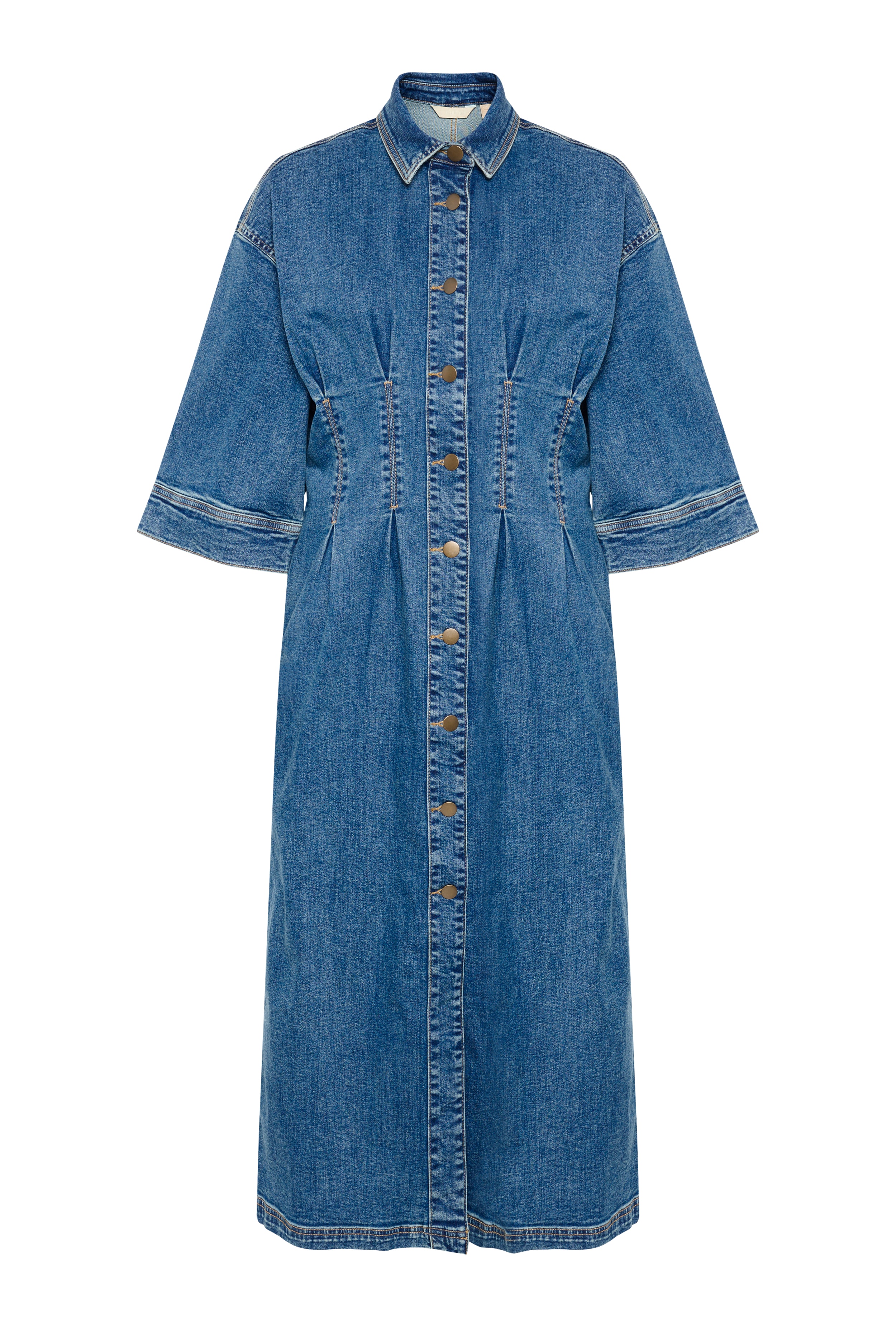 CUcyrine Denim Jurk LOOKBOOK FRONT 50111986-107026