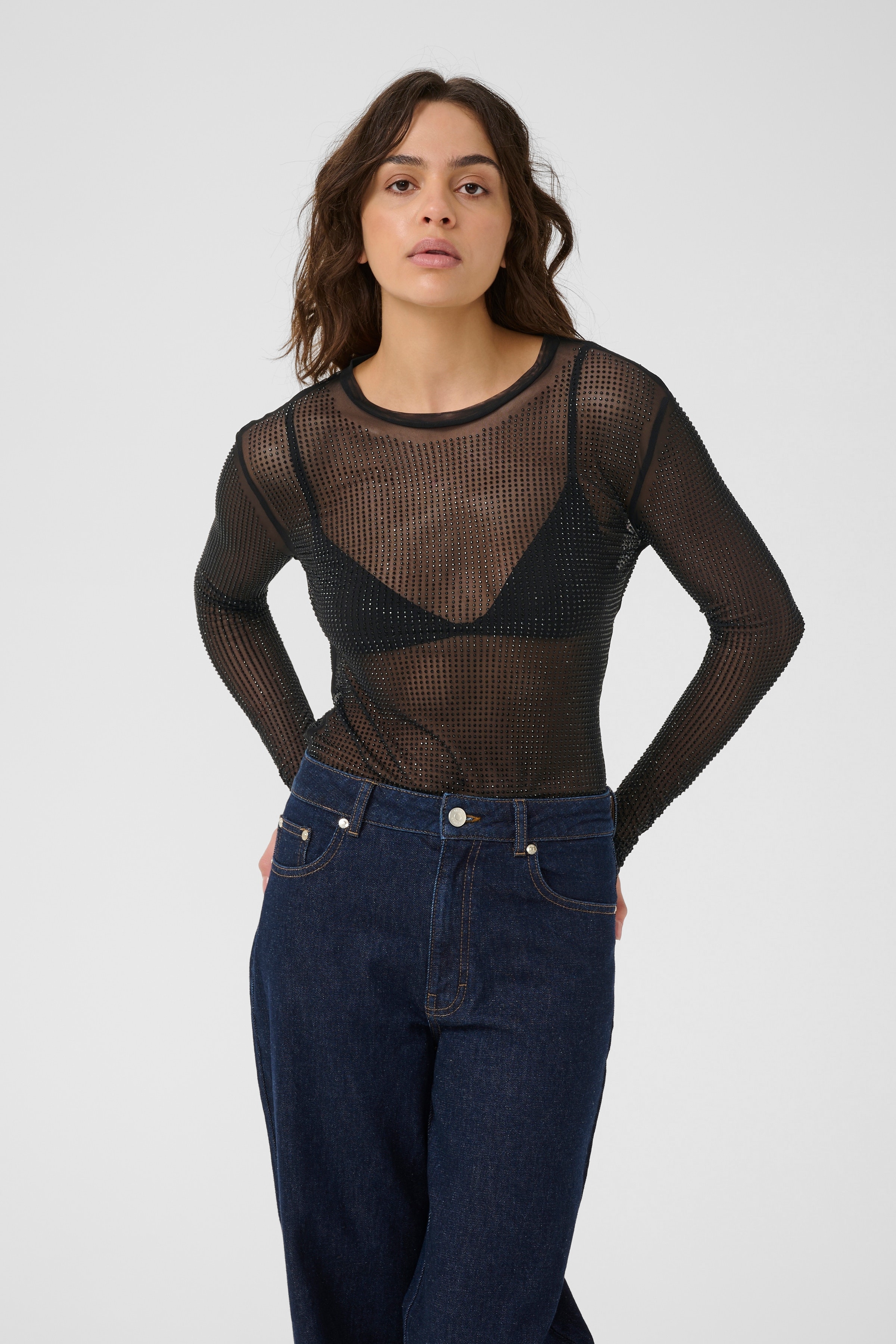 GZkareen Bluse LOOKBOOK FRONT 10910782-100017