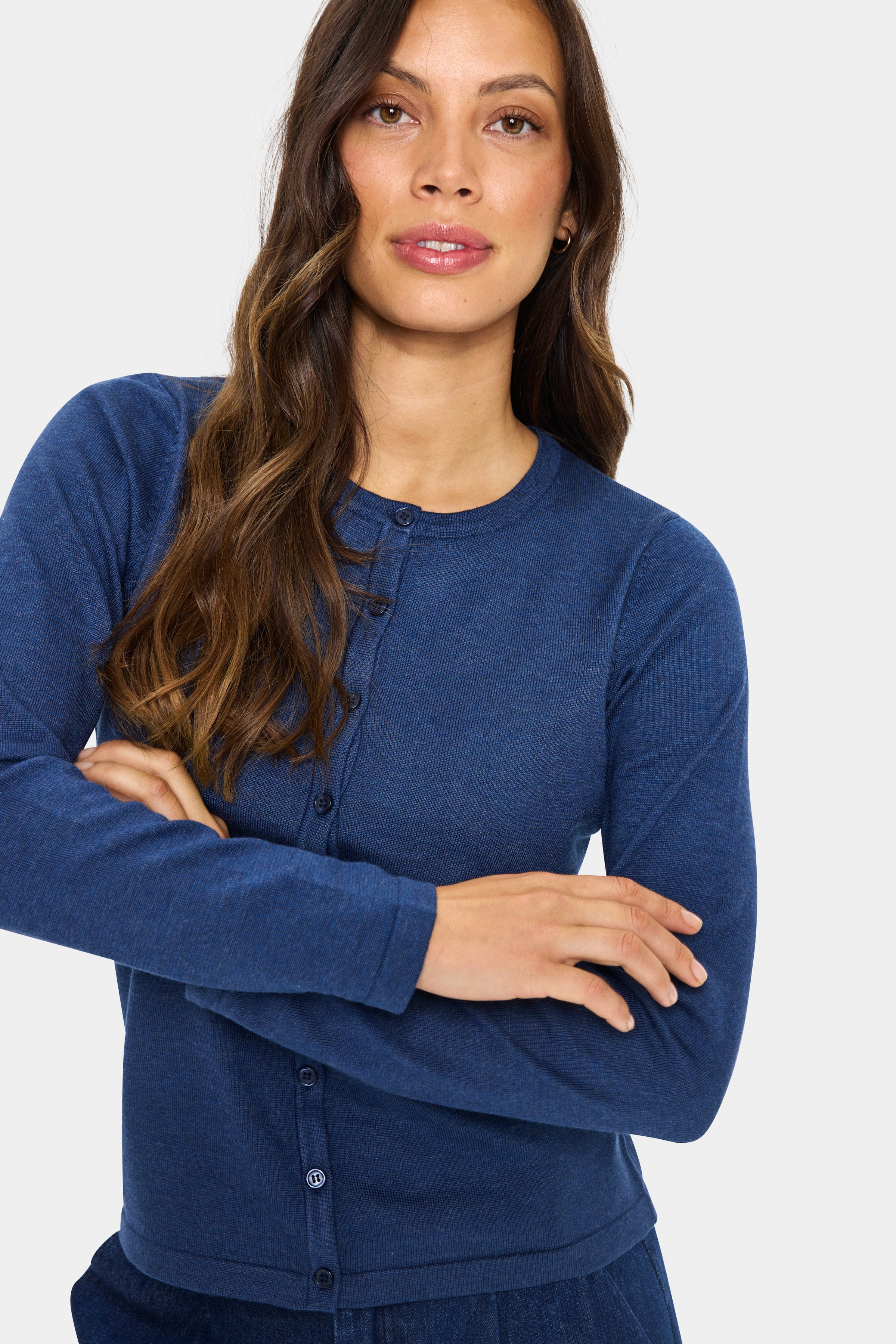 MilaSZ R-Neck Cardigan LOOKBOOK DETAIL 30500005-1941281