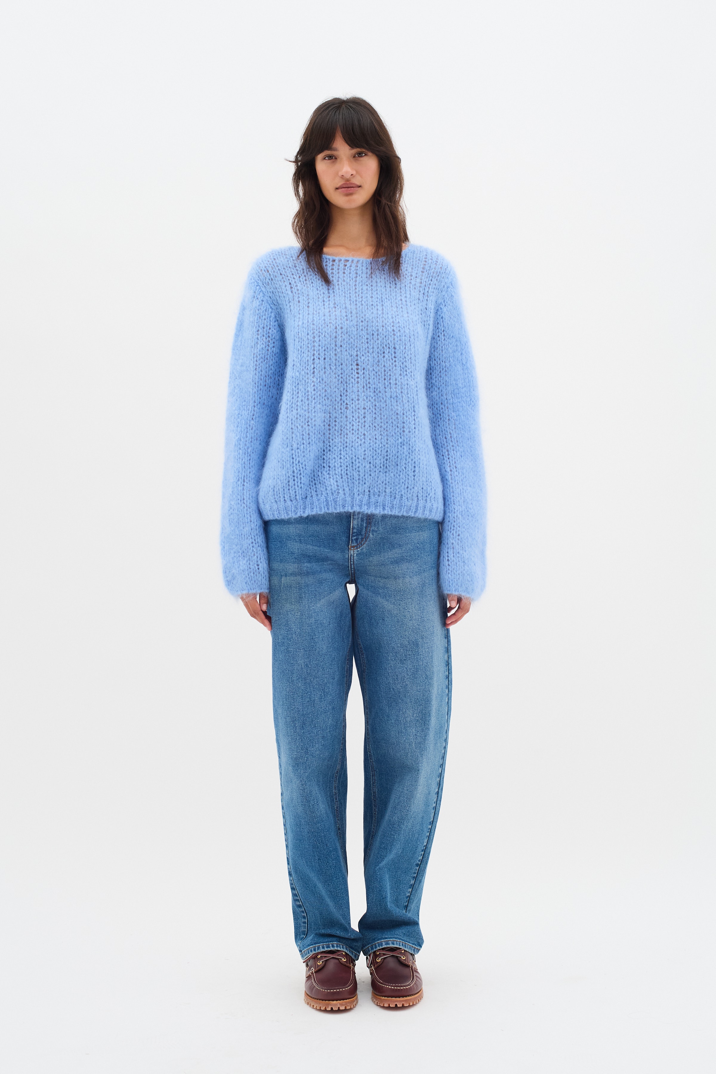 JetraIW Mohair Pullover LOOKBOOK FRONT 30109619-164020