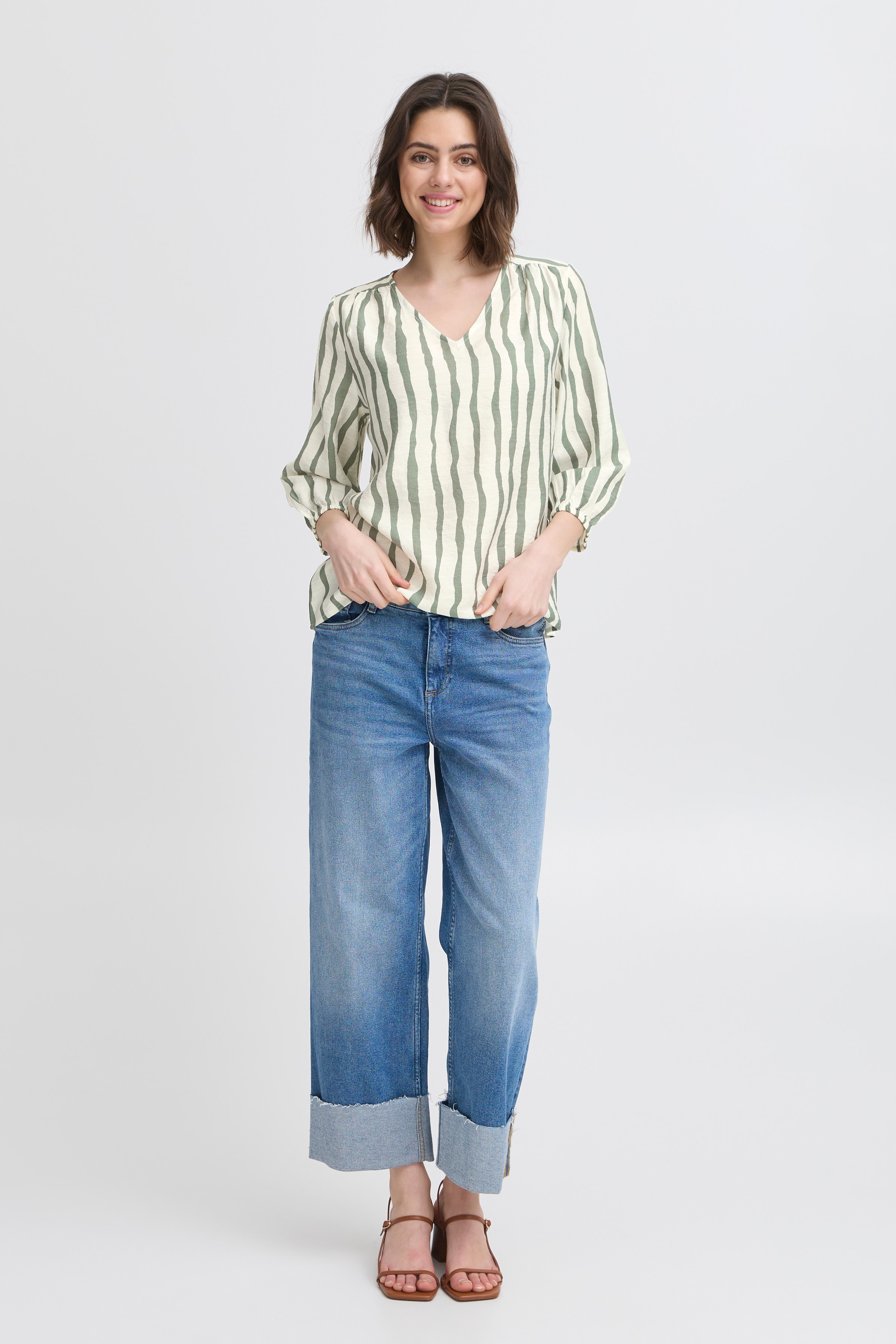 FRARIANA Bluse LOOKBOOK FRONT 20615424-205192