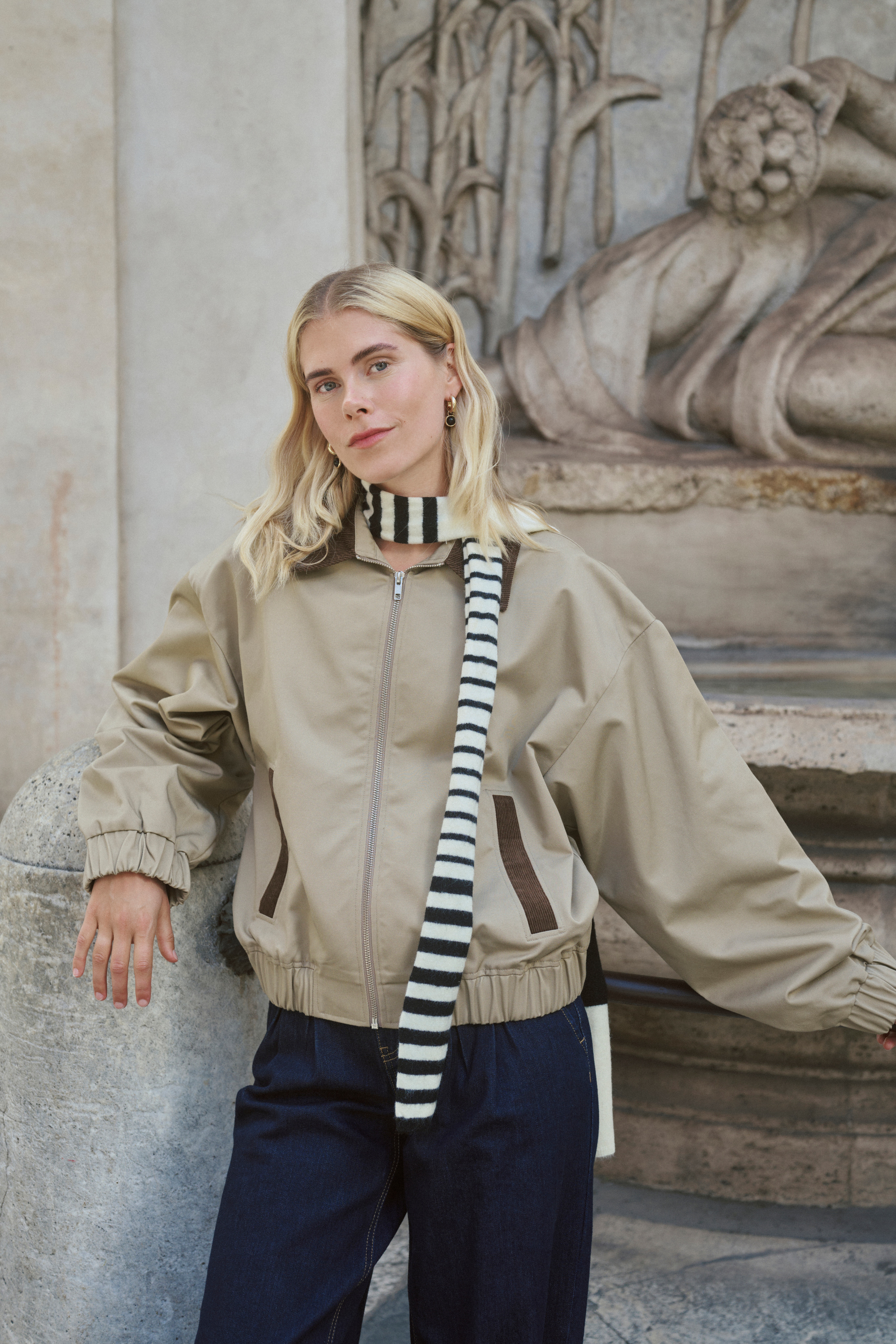 CUsasha Jacke mit Cordkragen LOCATION NONE 50112575-171009