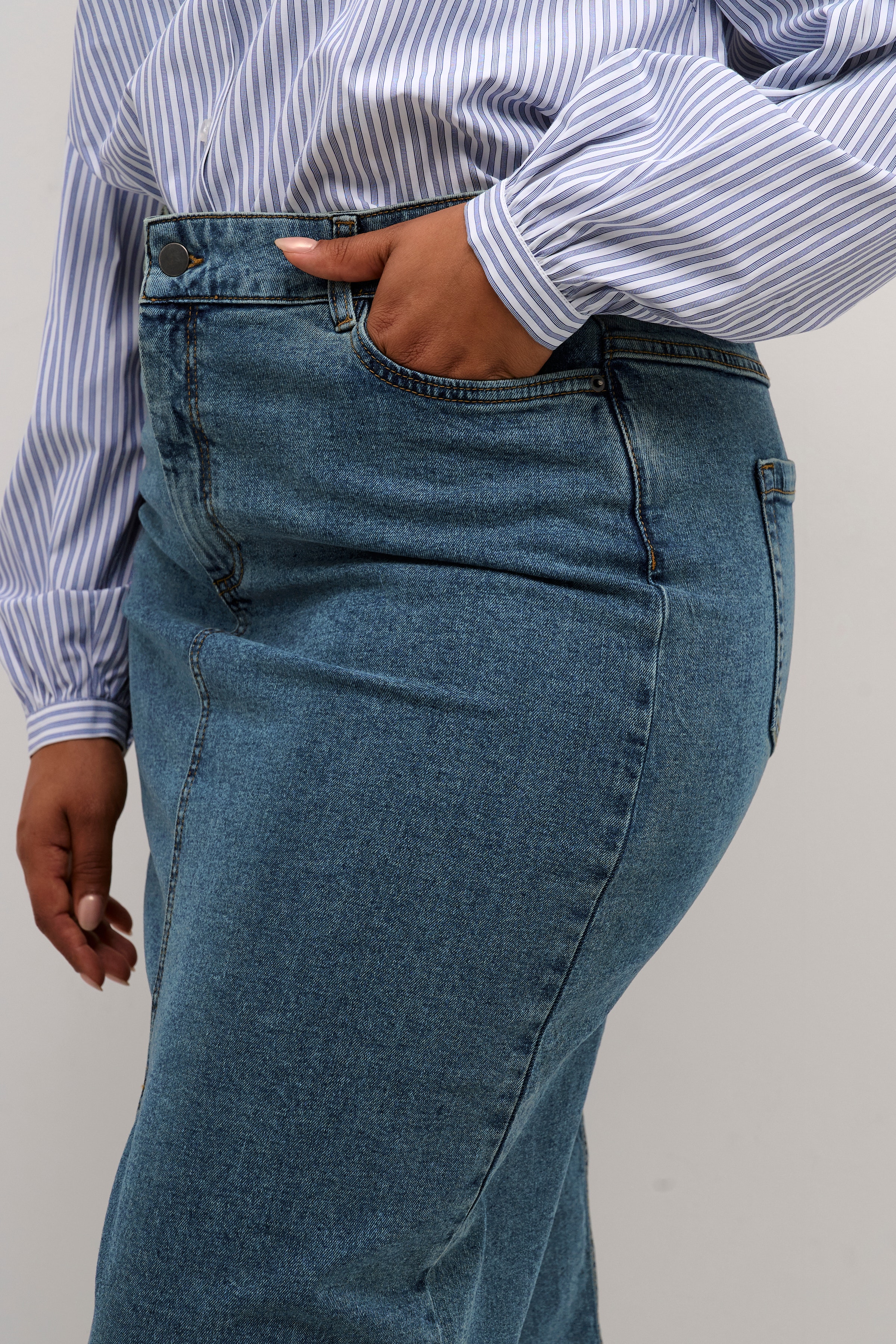 KCdiana Denim Skirt LOOKBOOK DETAIL 10581999-100166