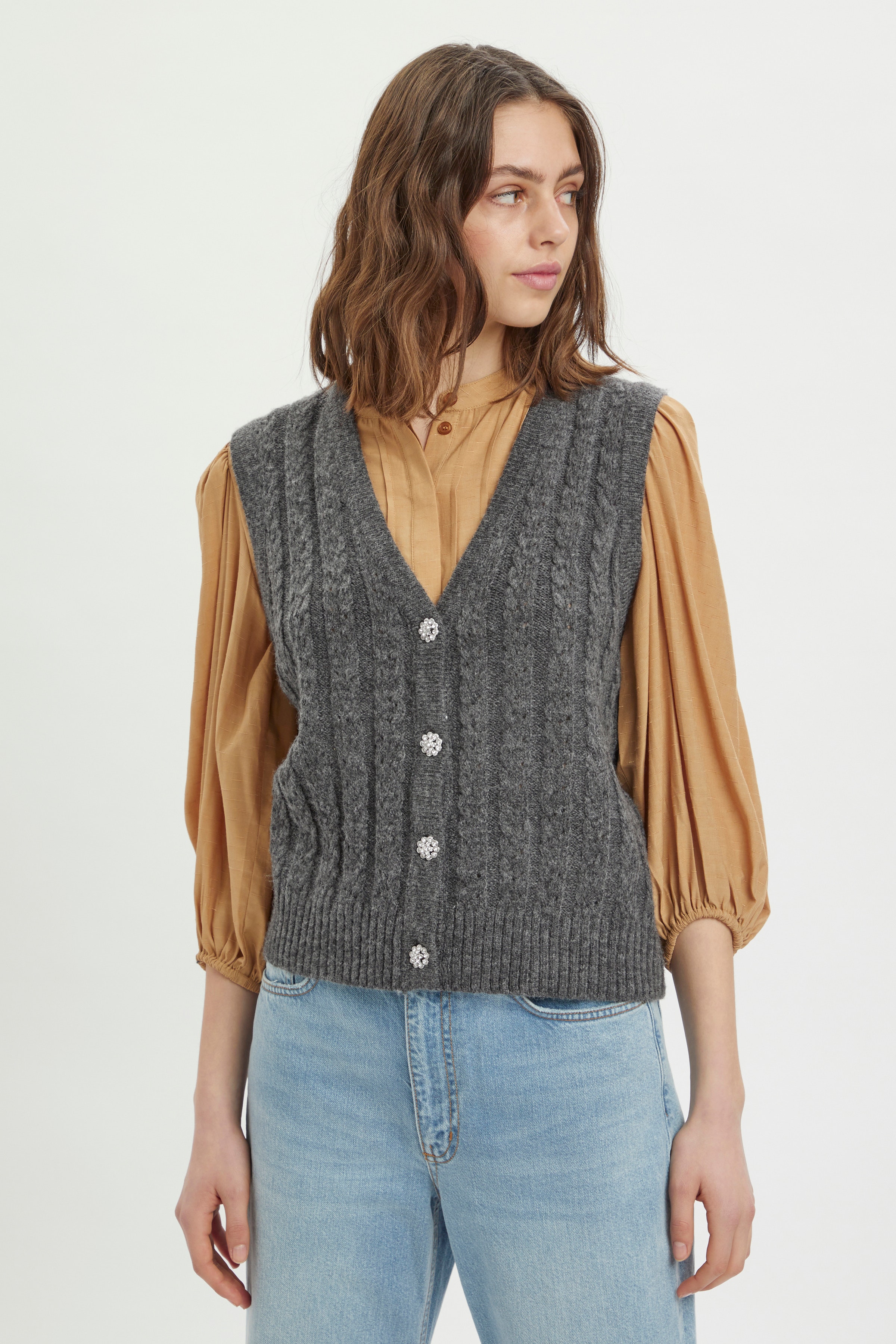 MWJo Mouwloos vest LOOKBOOK FRONT 10703481-1806011
