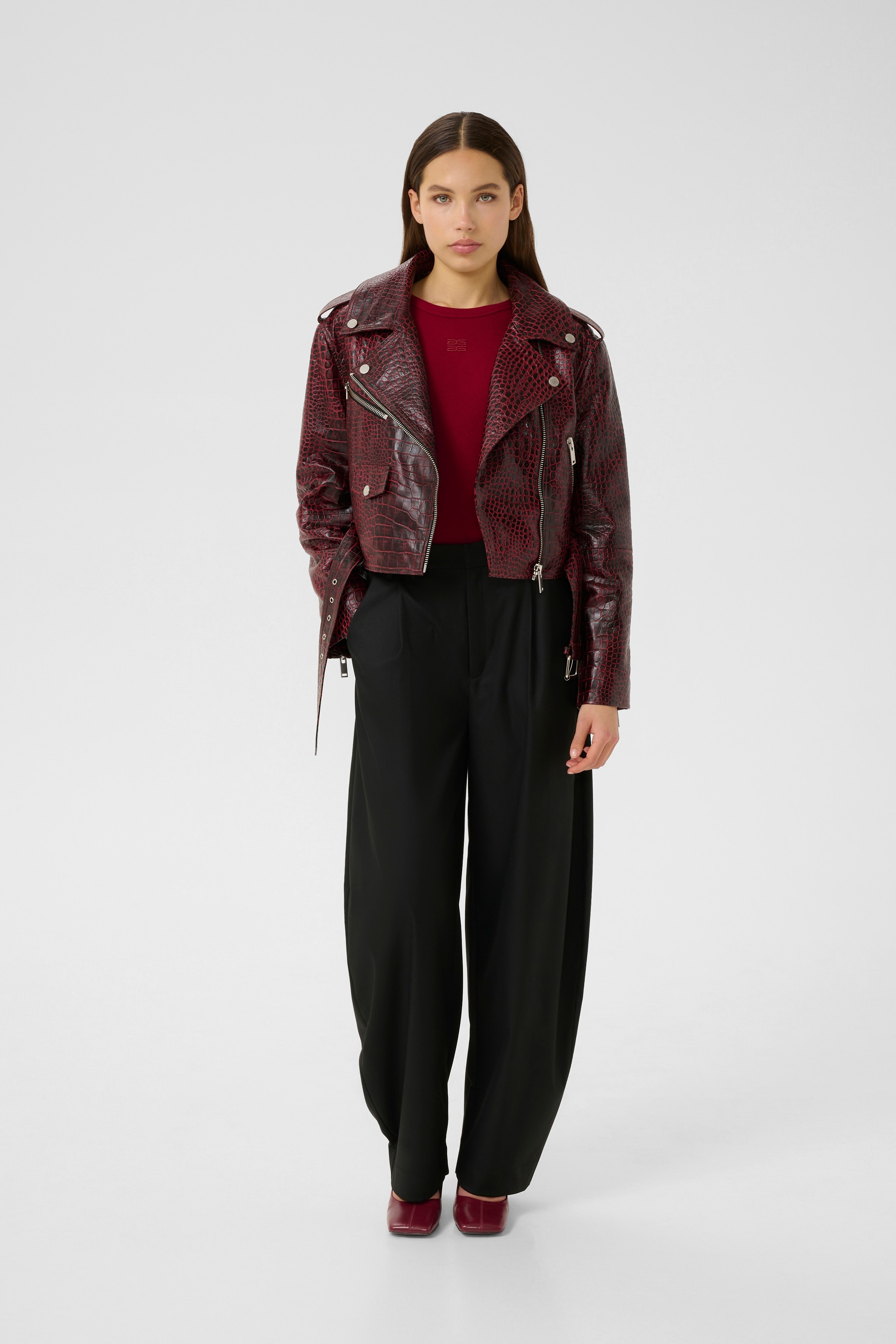 GZbasilia Leather jacket LOOKBOOK FRONT 10910558-108291