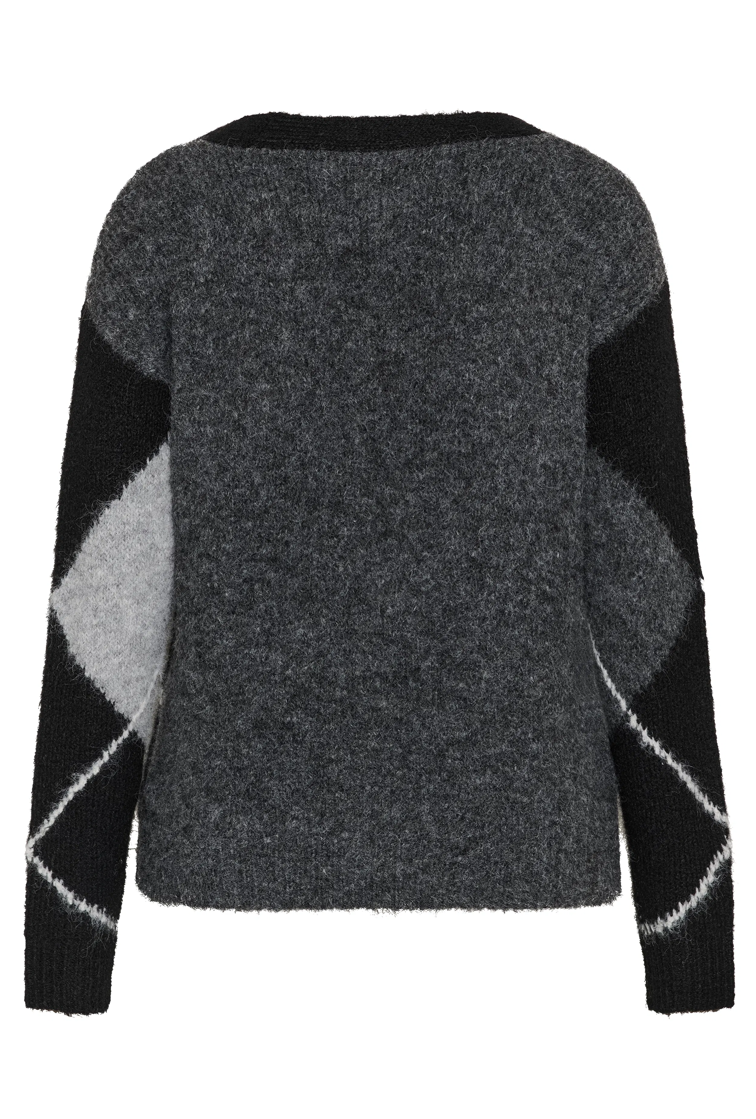 KCkit Wool Blend Argyle Cardigan PACK FRONT 10584620-109725