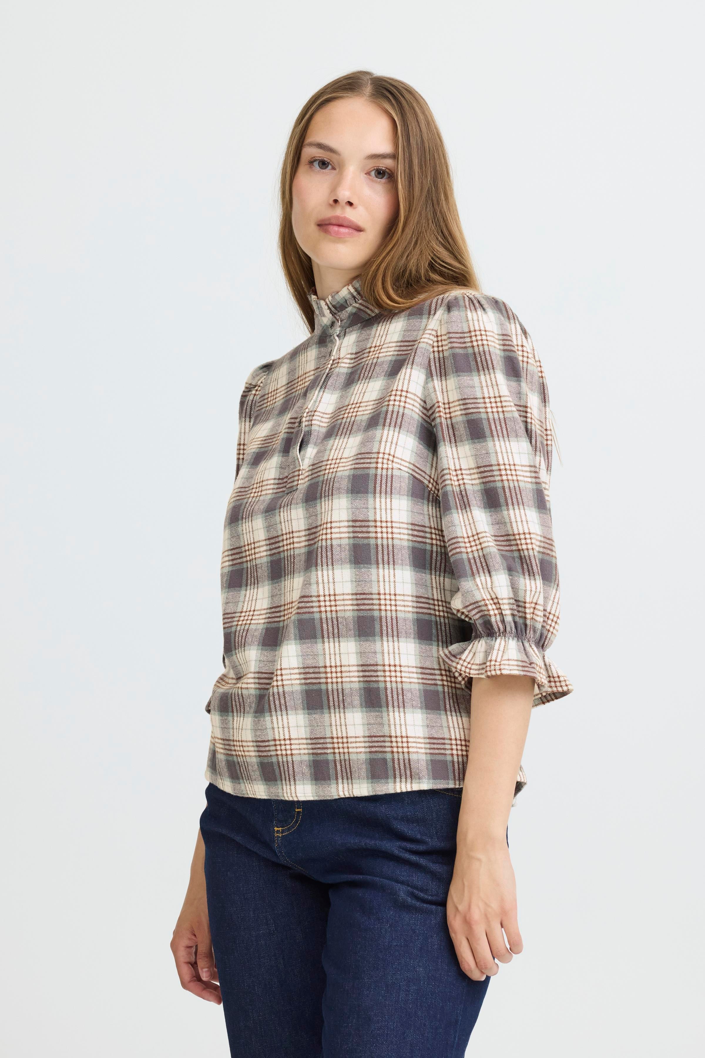 PZEVIE Blouse LOOKBOOK FRONT 50209225-205367