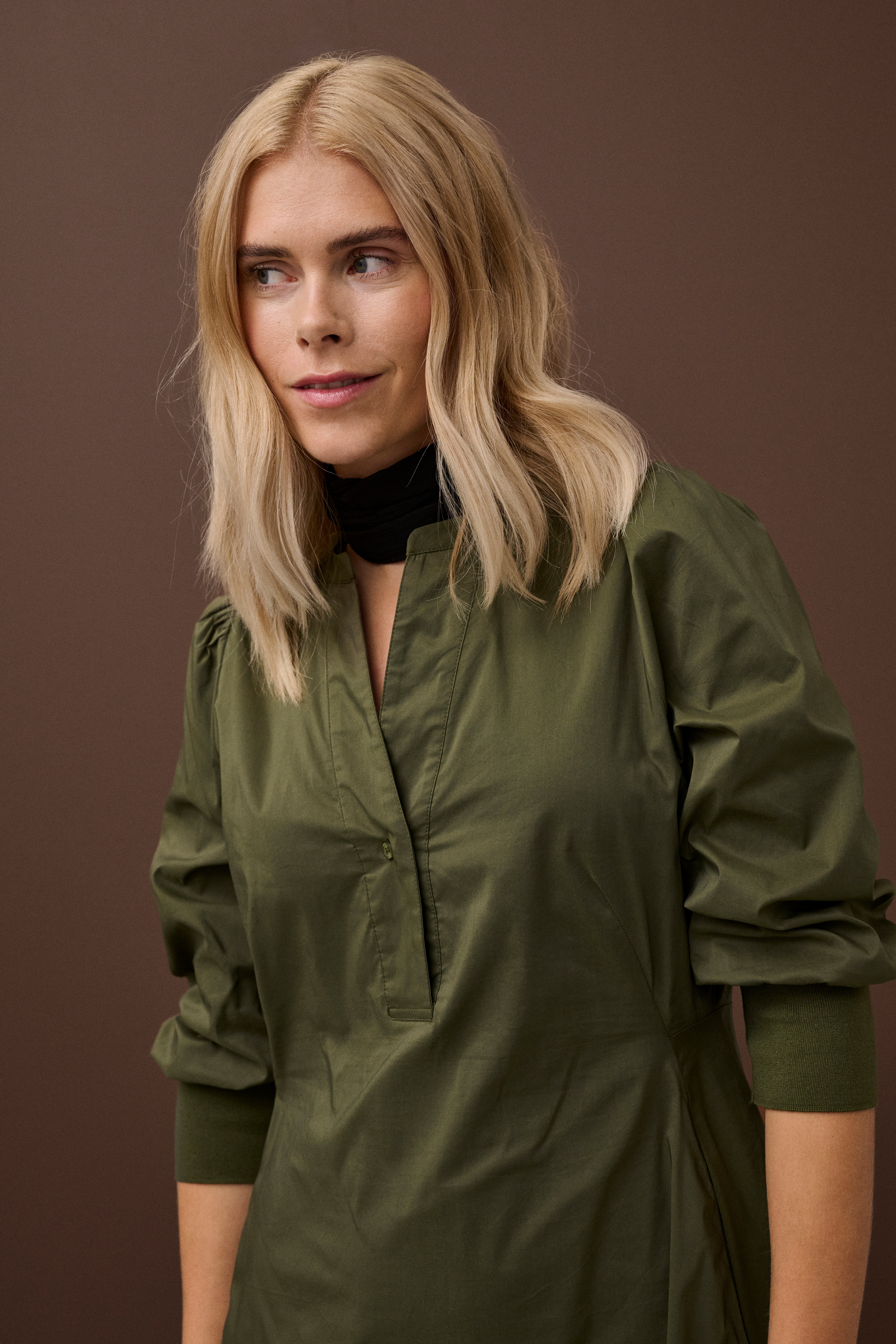 CUantoinett Kleid mit 3/4-Ärmeln LOCATION NONE 50110059-180521