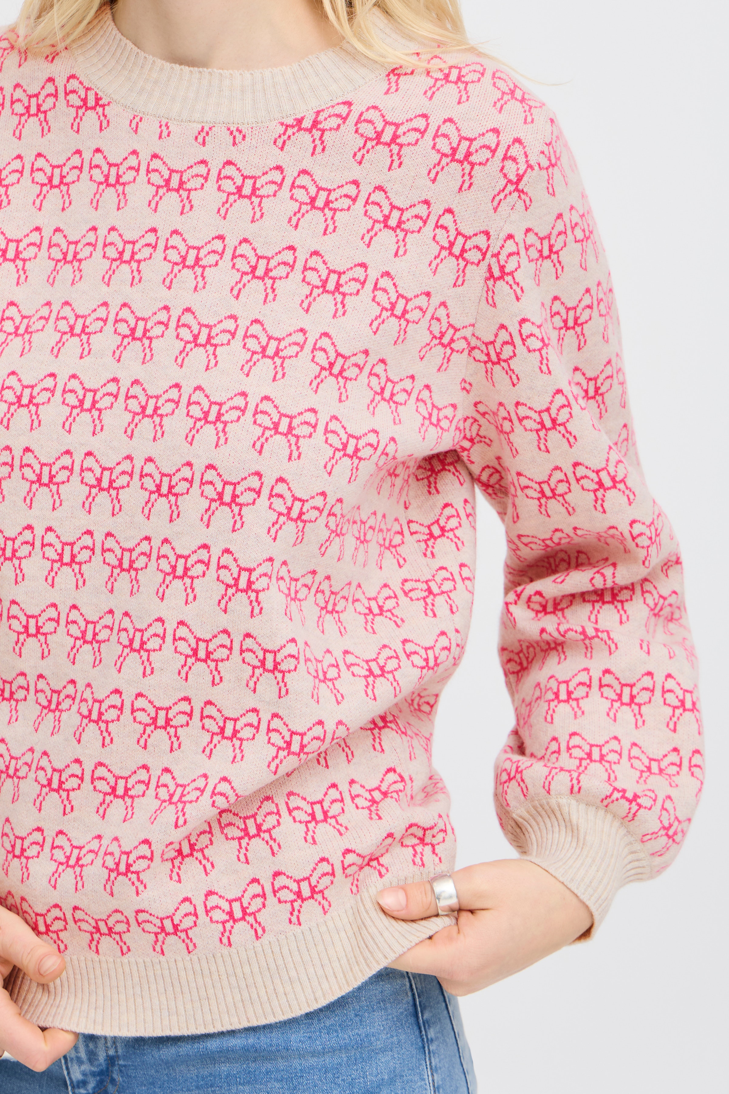 IHBRIELLE Stickad pullover LOOKBOOK DETAIL 20123477-204825