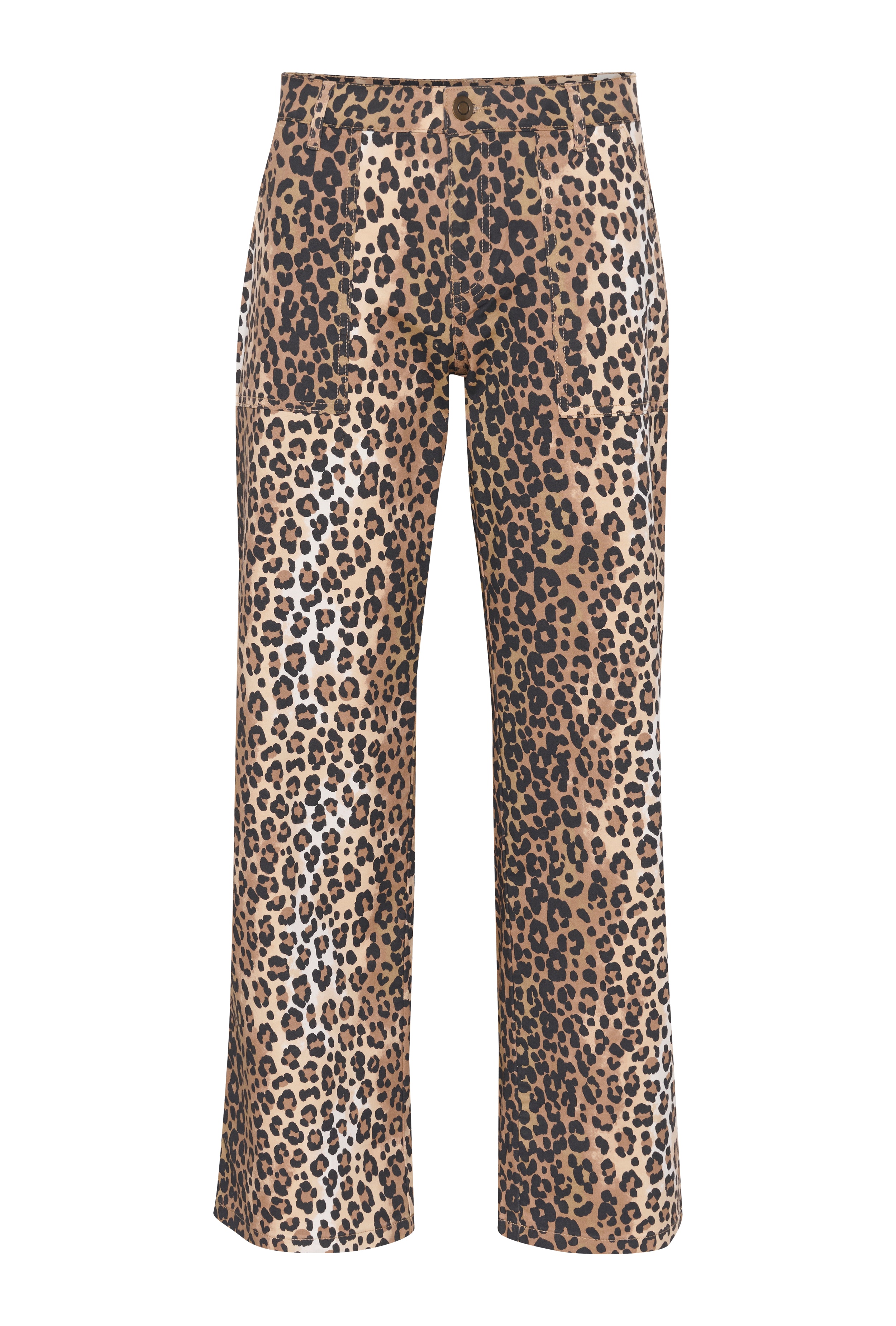 CUfenna Leopard Byxor LOOKBOOK FRONT 50111652-107355