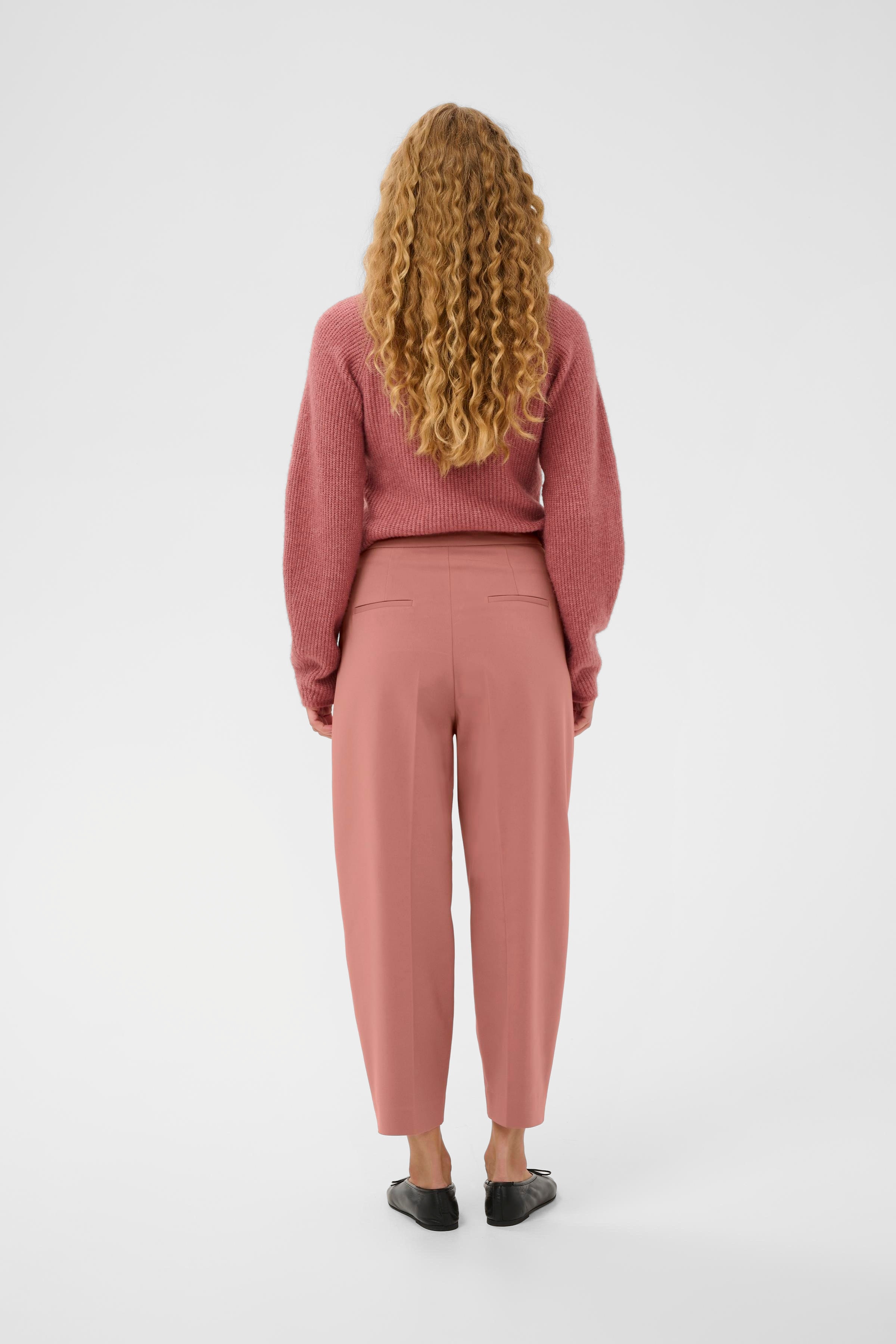 ZellaIW Barrel Bukser LOOKBOOK BACK 30107207-181435