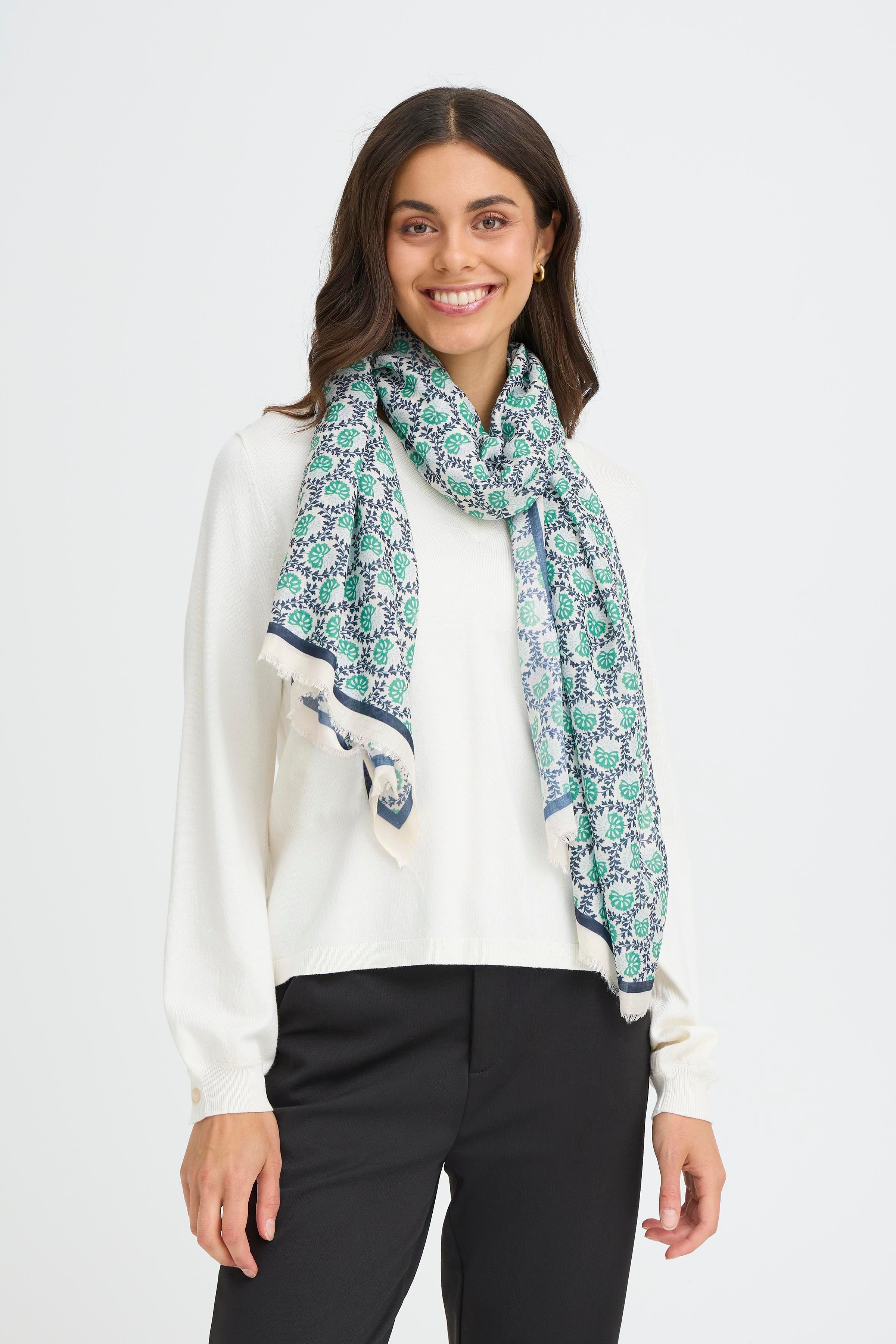 FRSANNI Skjerf LOOKBOOK FRONT 20617647-900004426