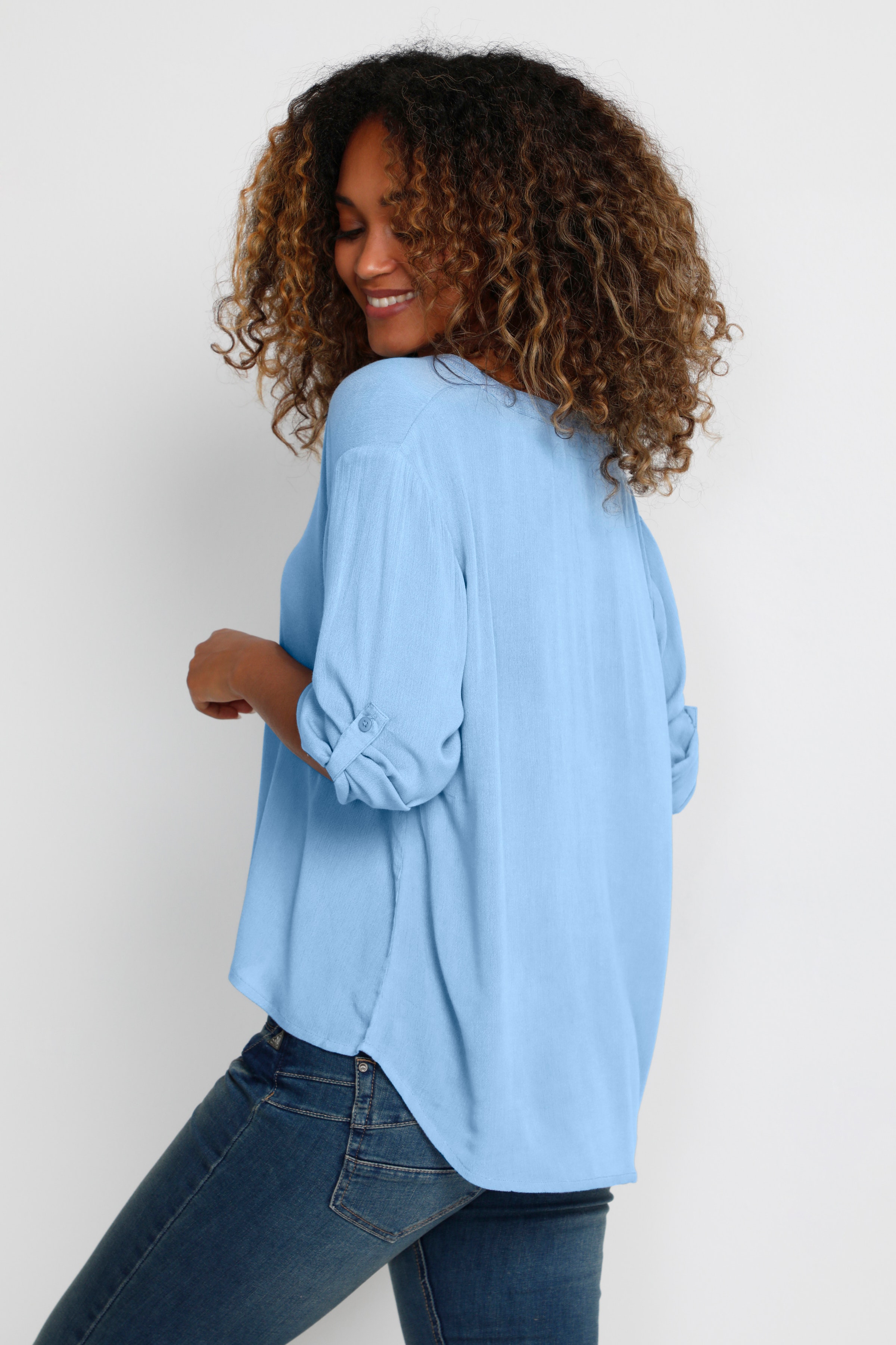 CRNulla Kortermet bluse LOOKBOOK BACK 10610141-153930