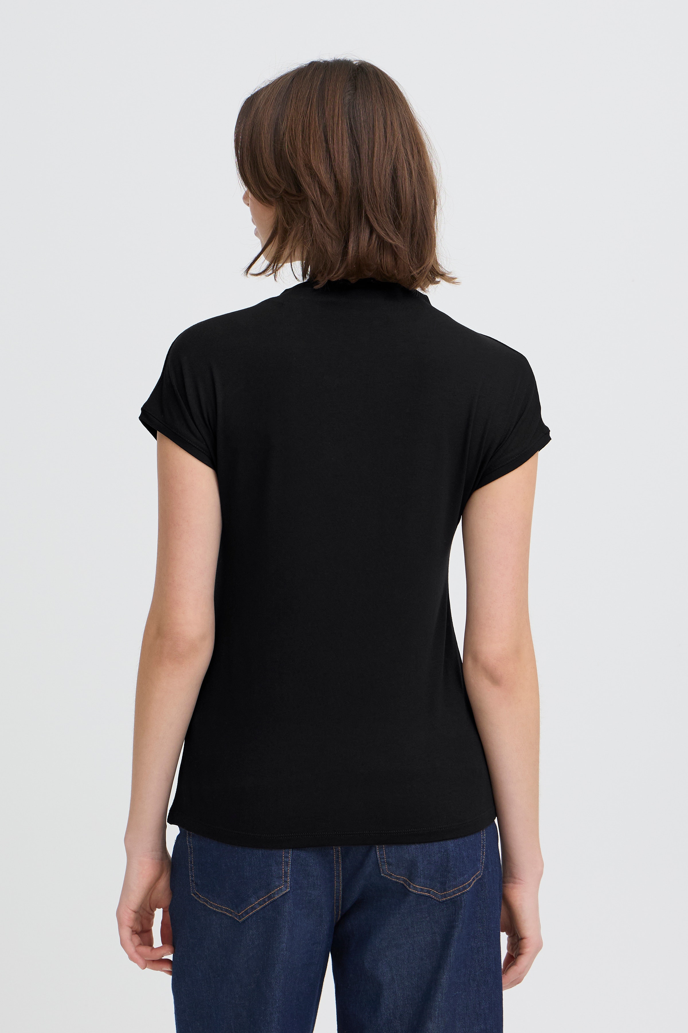 ZASKATERFR KORTERMET BLUSE LOOKBOOK BACK 20606485-60096