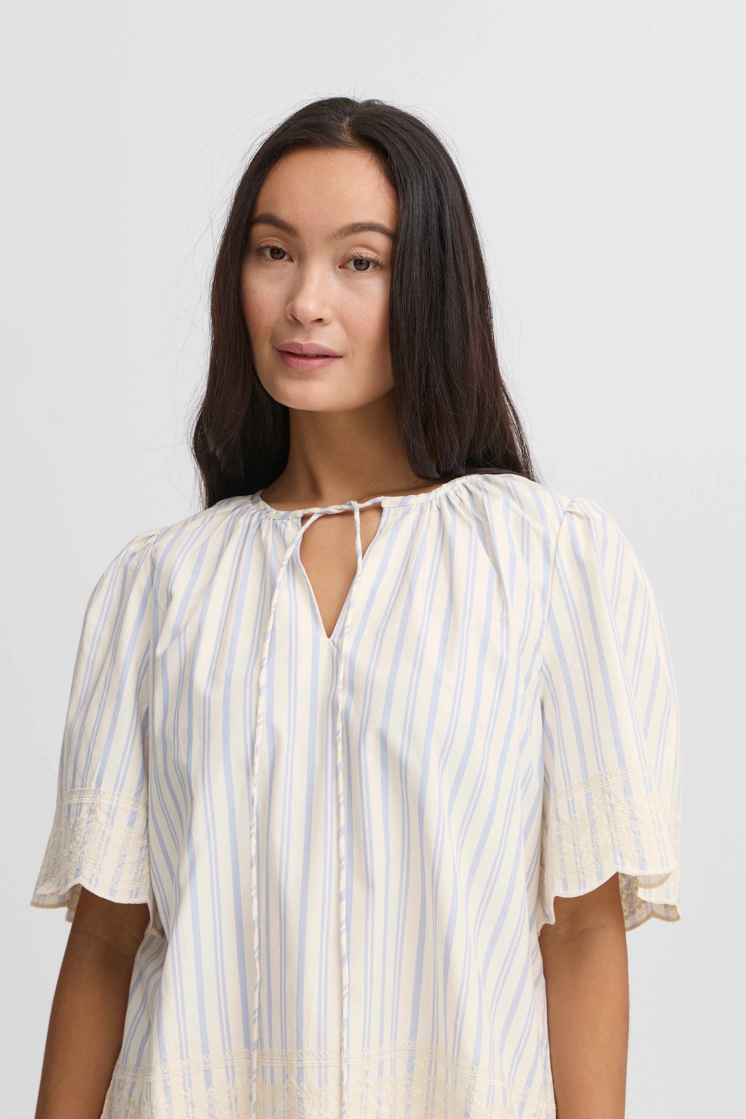 atelier reve IRMAJA Blouse with short sleeve