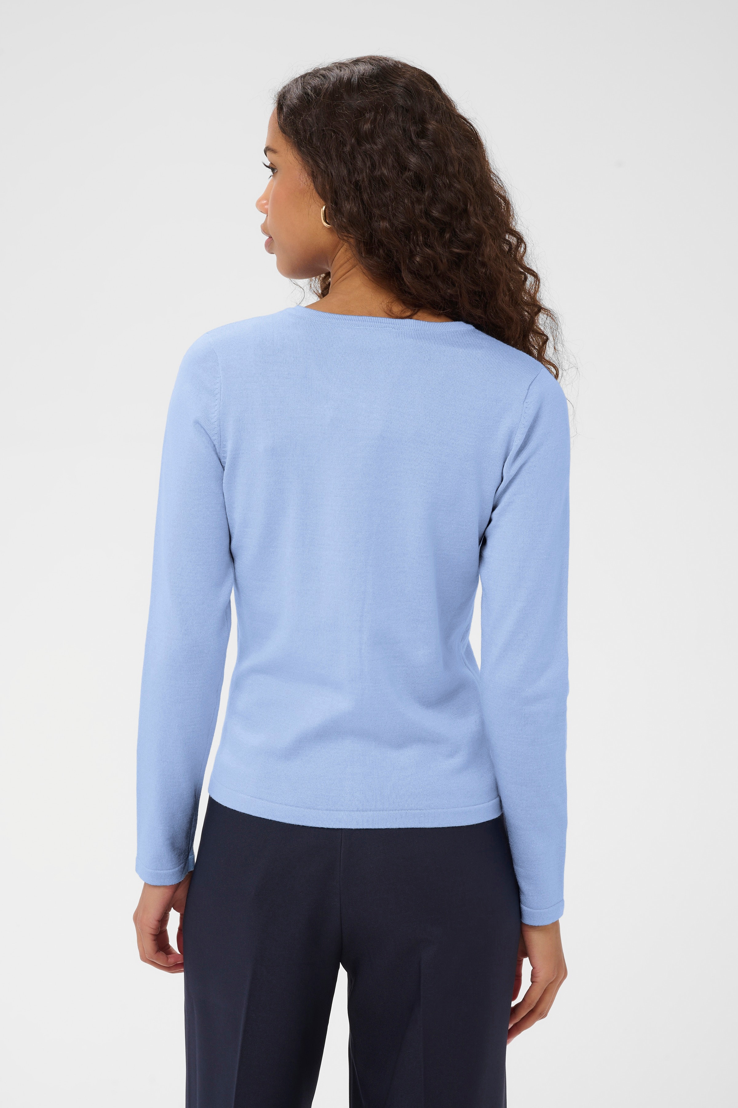 MilaSZ R-Neck Cardigan LOOKBOOK BACK 30500005-153915