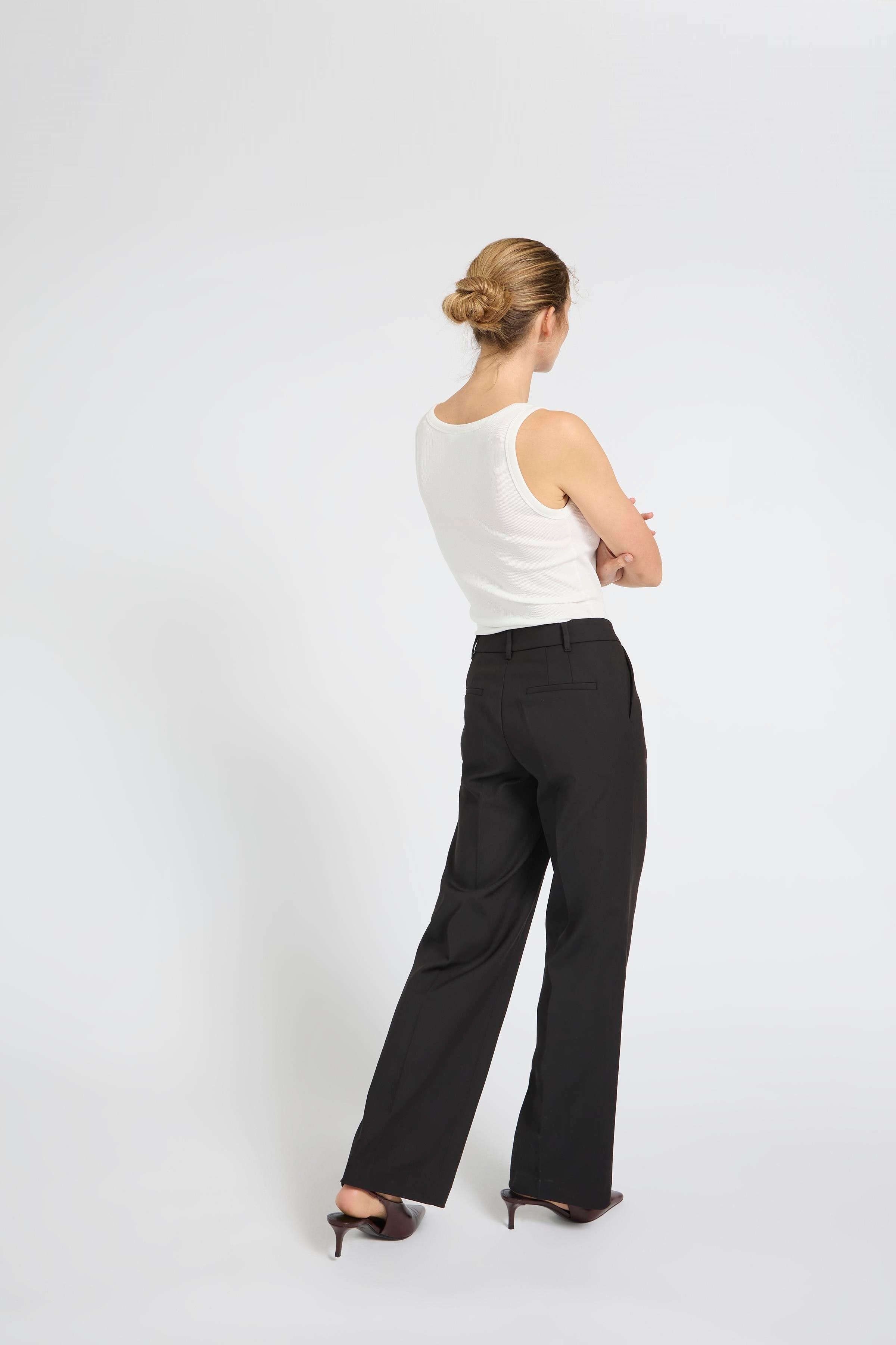 PZBINDY High Waist Wide Leg Hose LOCATION NONE 50210334-193911