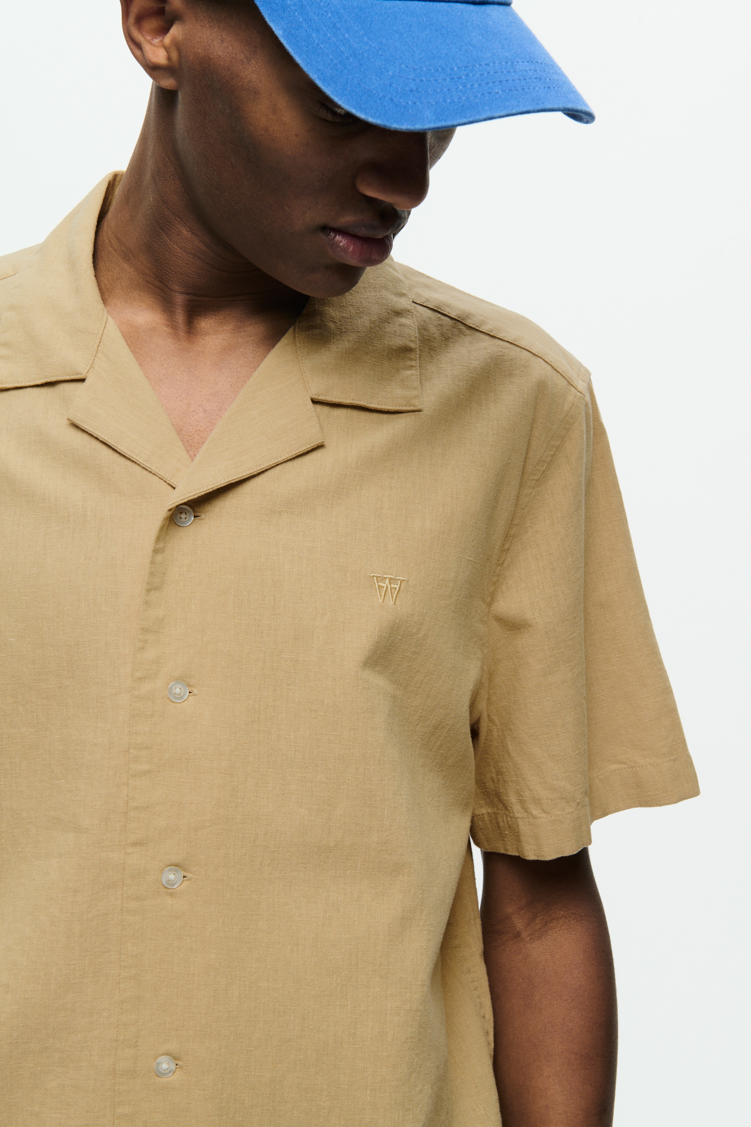 WWaaron Hør Skjorte LOOKBOOK DETAIL 30251403-161120