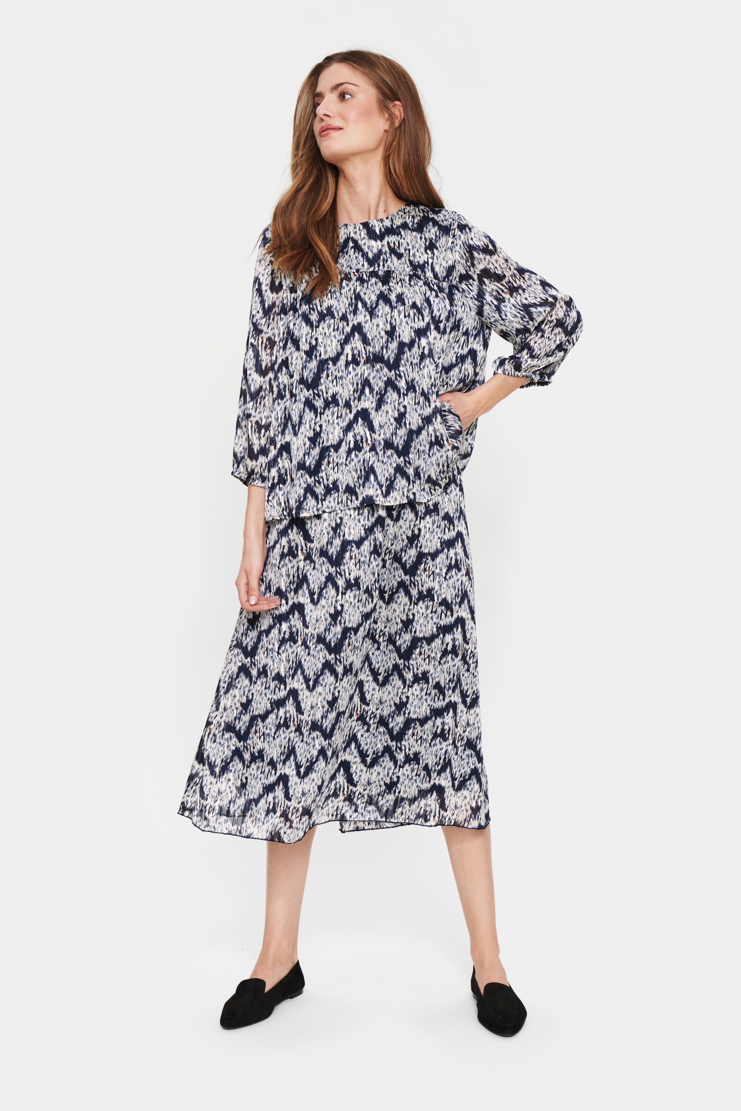 PearlSZ Bluse LOOKBOOK FRONT 30512122-600390