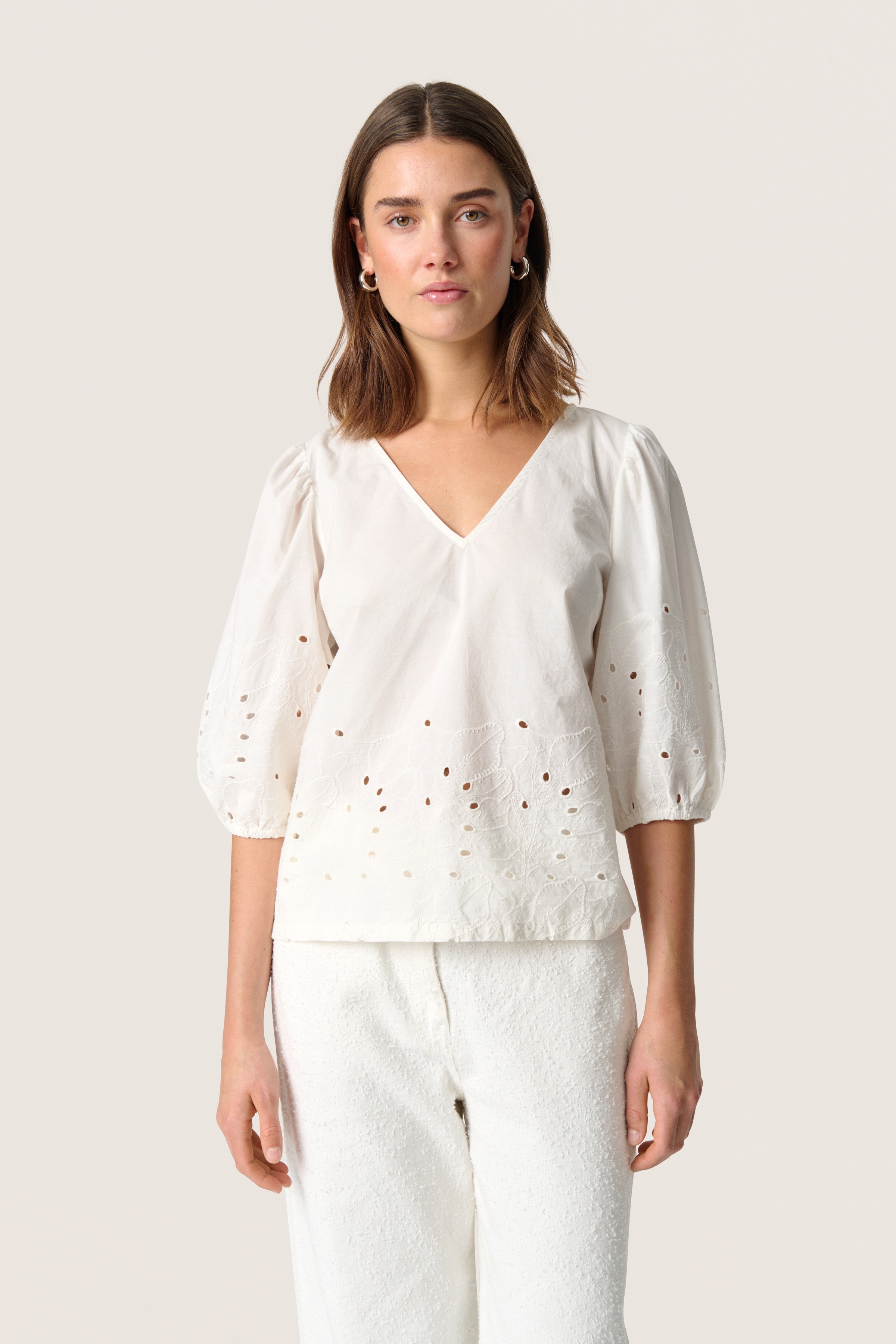 SLManja Bluse LOOKBOOK FRONT 30408460-111001