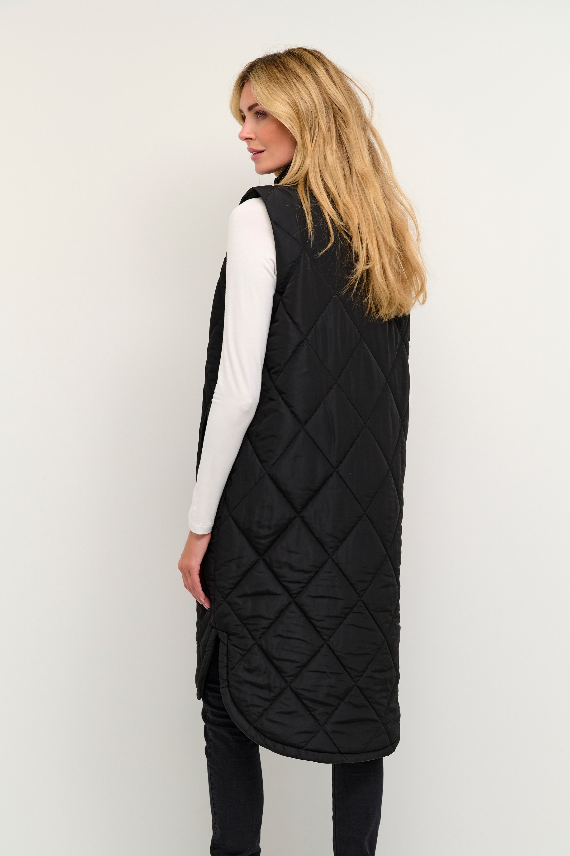 KAmeria Warme Weste LOOKBOOK BACK 10505686-100121
