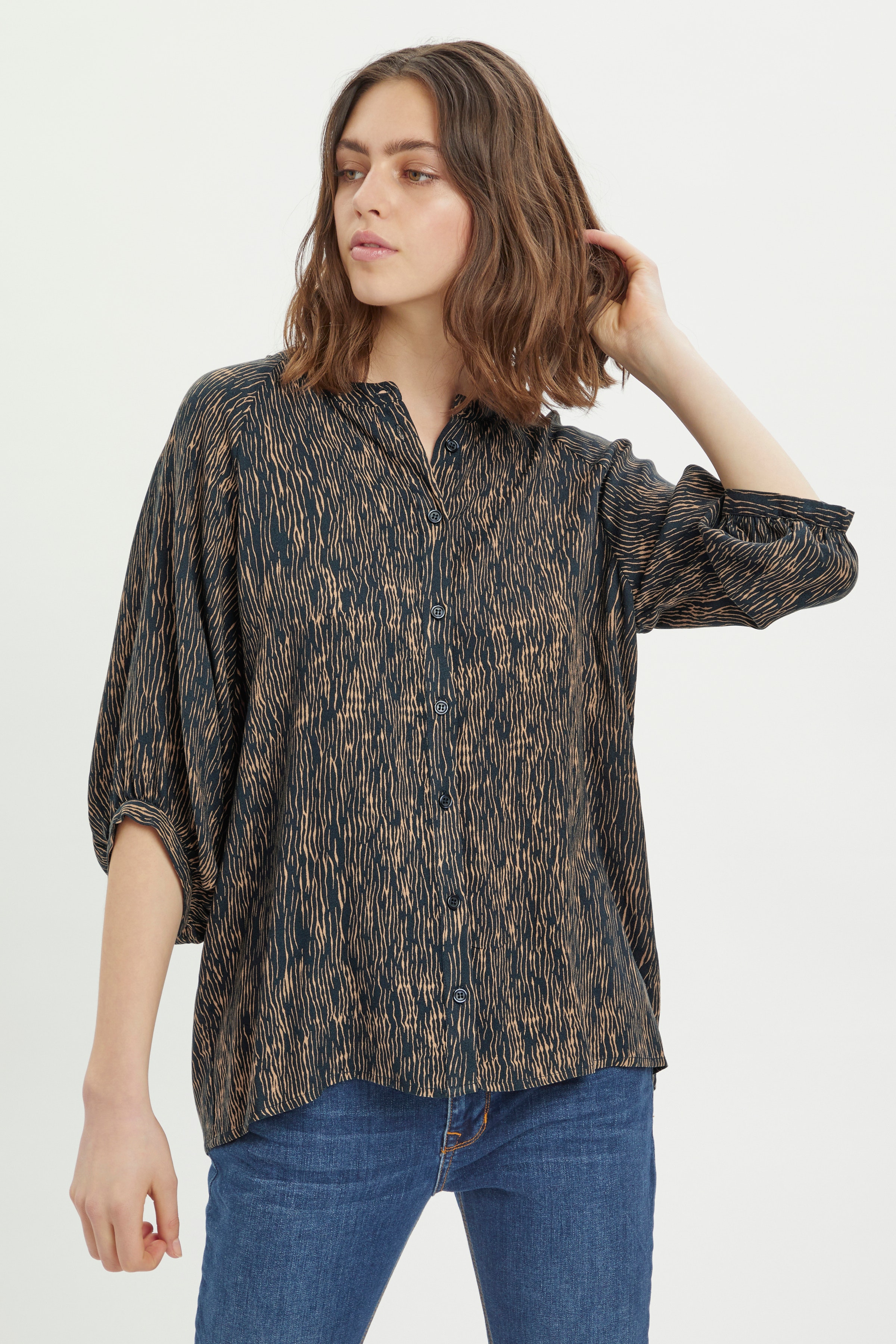 MWFlora Langarm - Hemd LOOKBOOK FRONT 10703540-101791