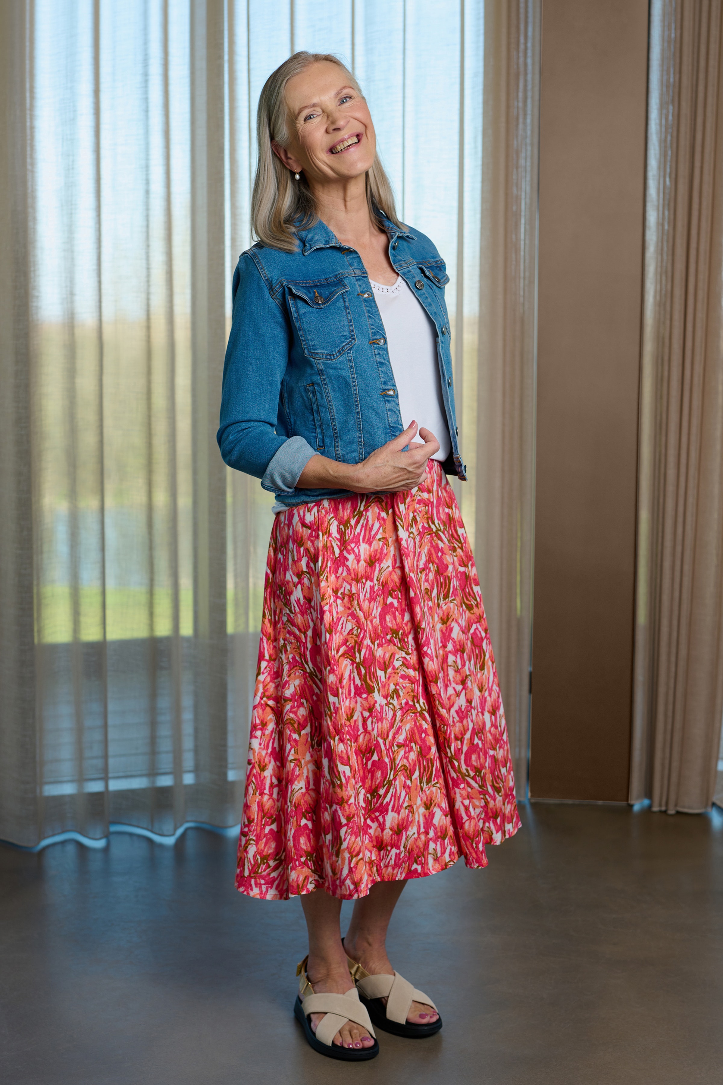 【BAON】Kiponi Flower Layered Wrap Skirt Floral Wrap Skirt by Eudon Choi x RTR | Rent the Runway
