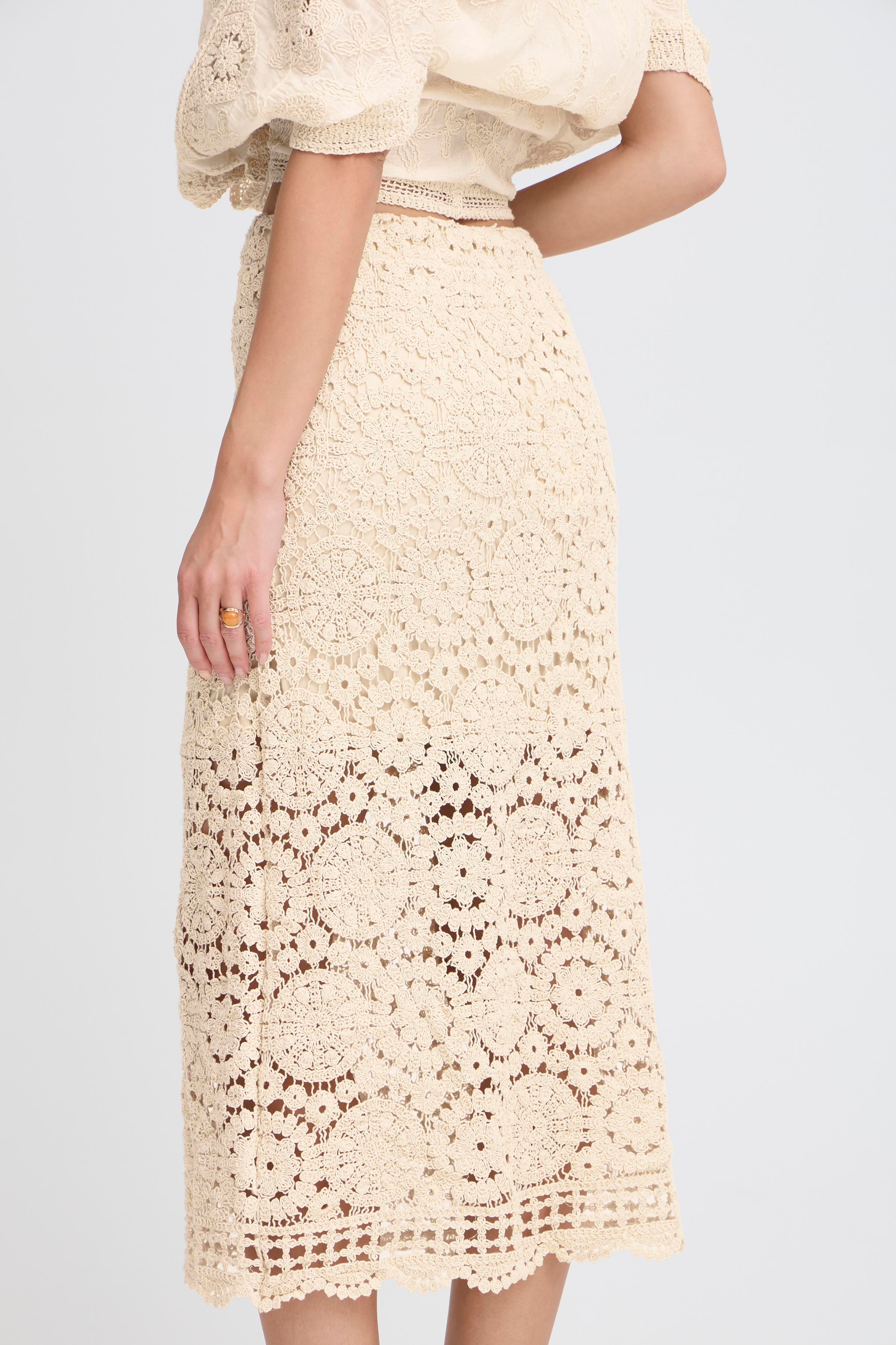 SBFLORA Skjørt LOOKBOOK DETAIL 22101013-130907