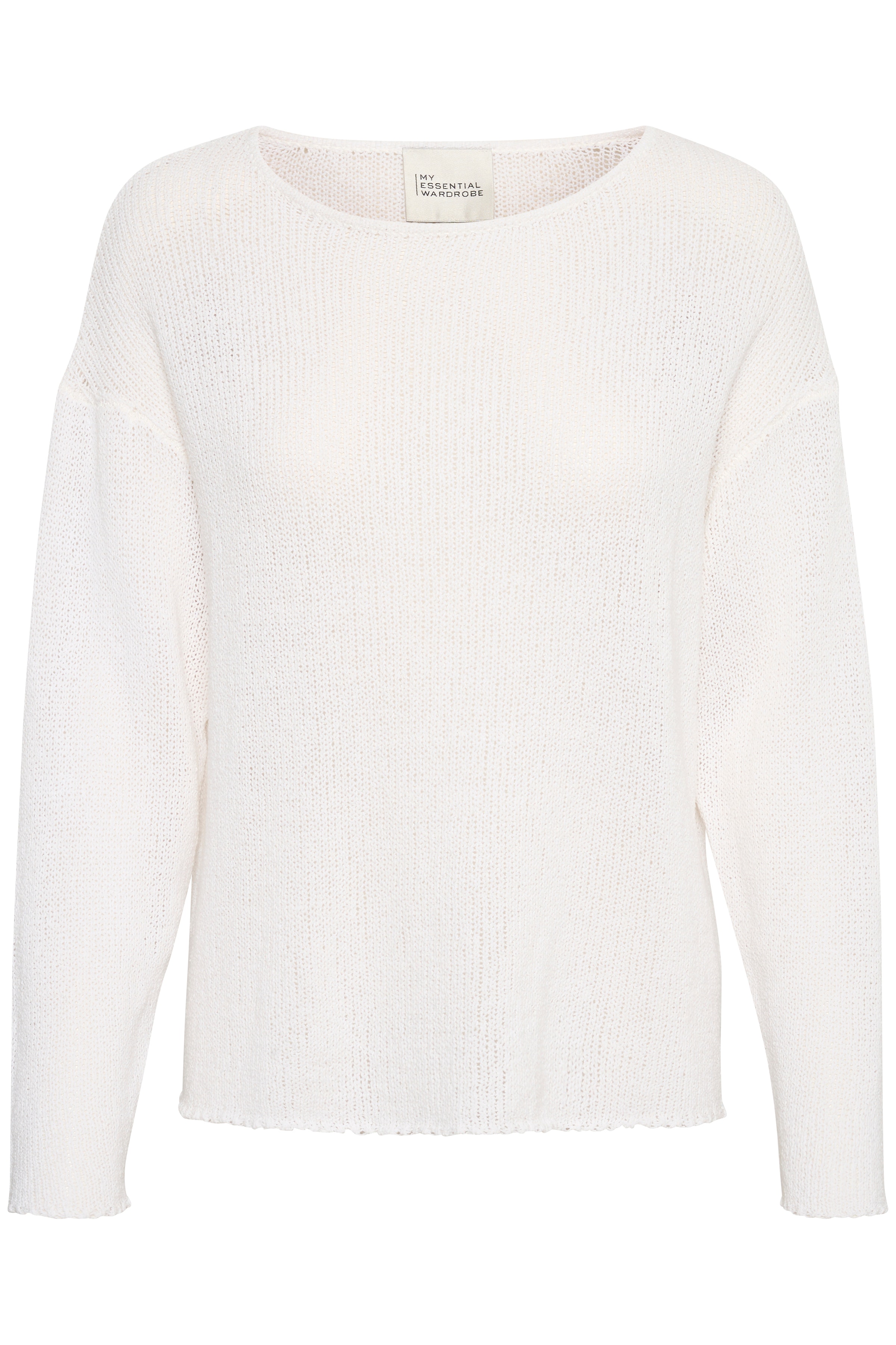 DivaMW Strikket hørbluse PACK FRONT 10704716-110601