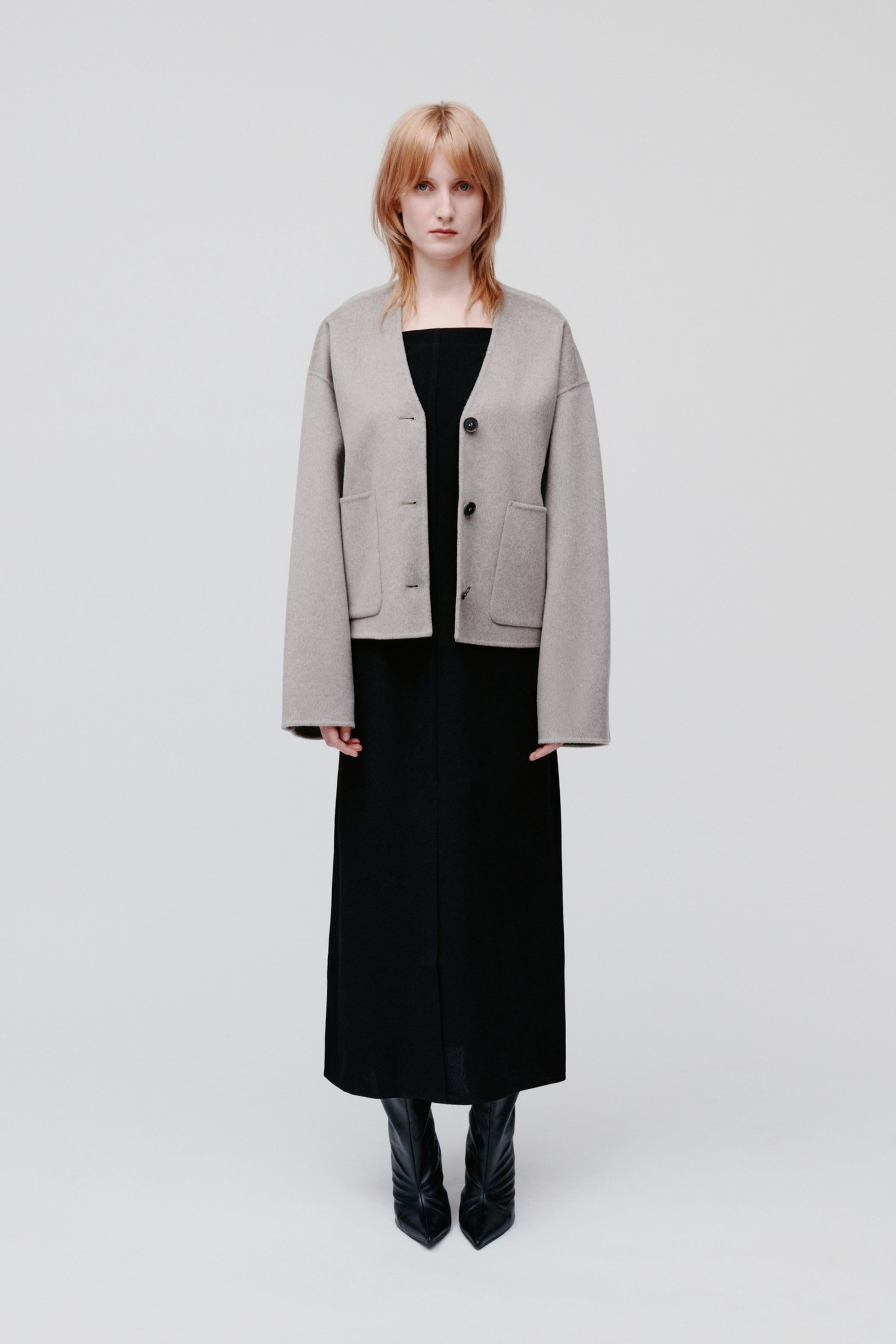 JENEVA Kåpe LOOKBOOK FRONT 30600773-BE457