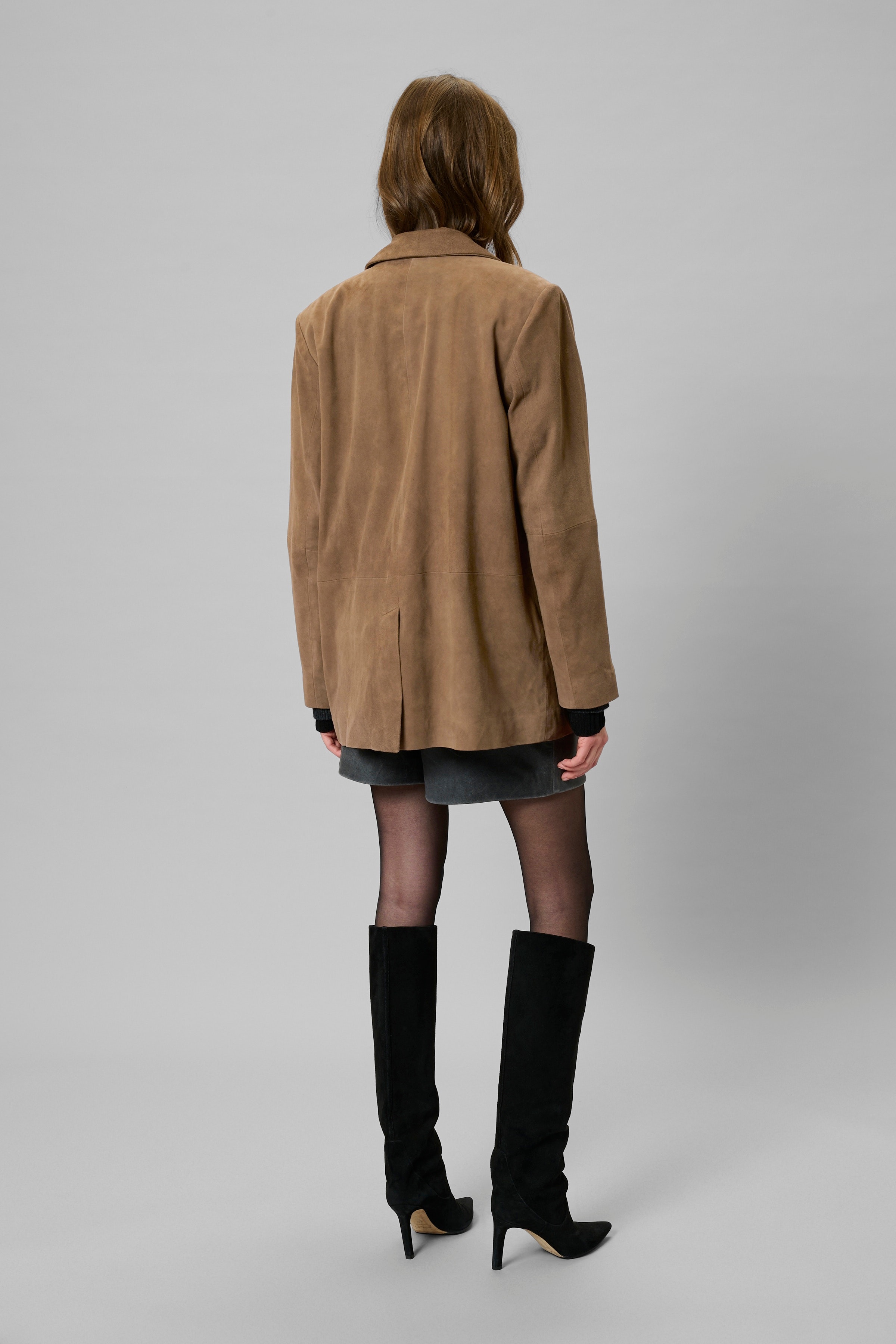 TaraMW Wildleder-Blazer LOOKBOOK BACK 10705298-108673