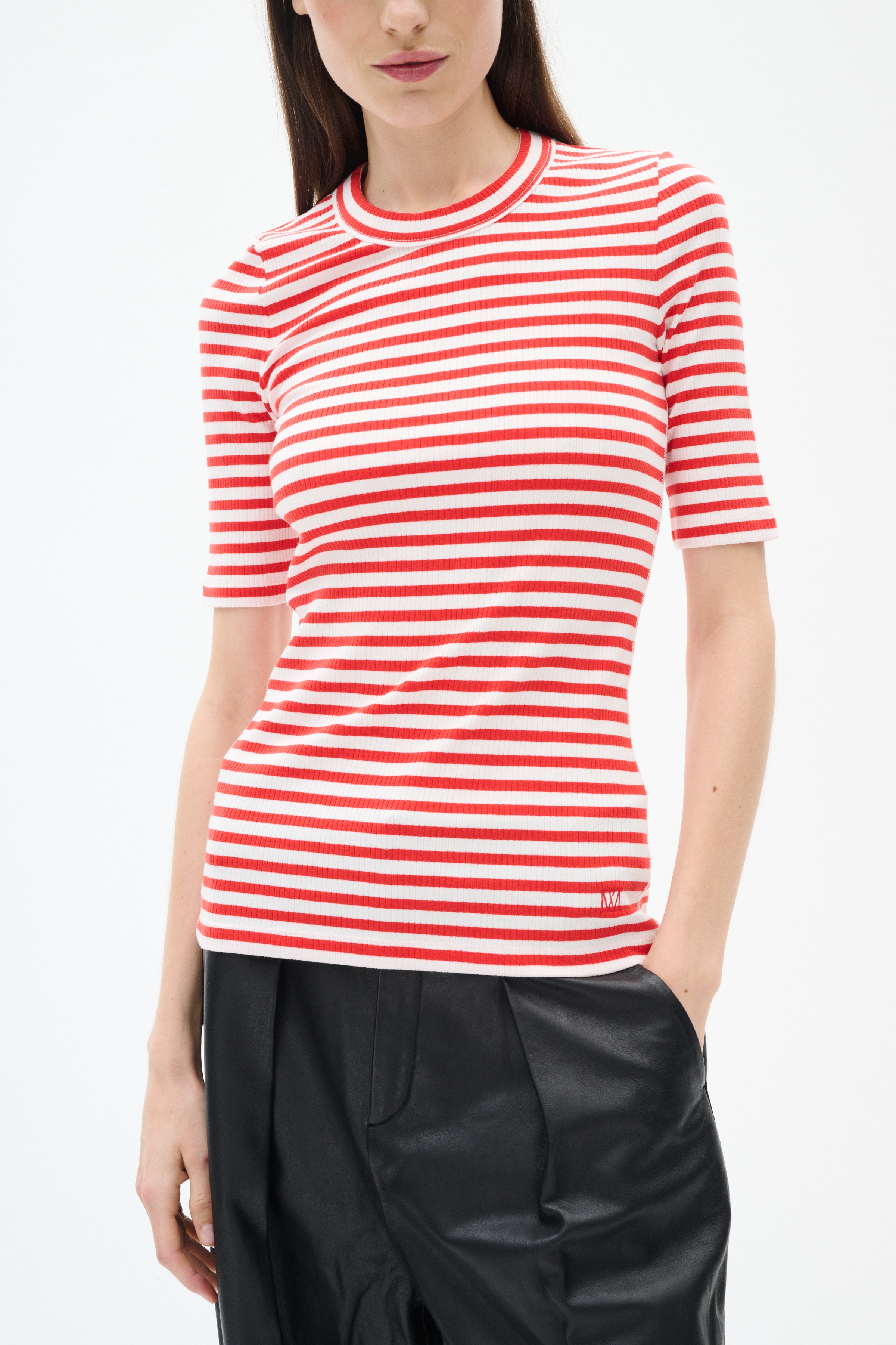 DagnaIW Striped T-shirt LOOKBOOK DETAIL 30107269-300008