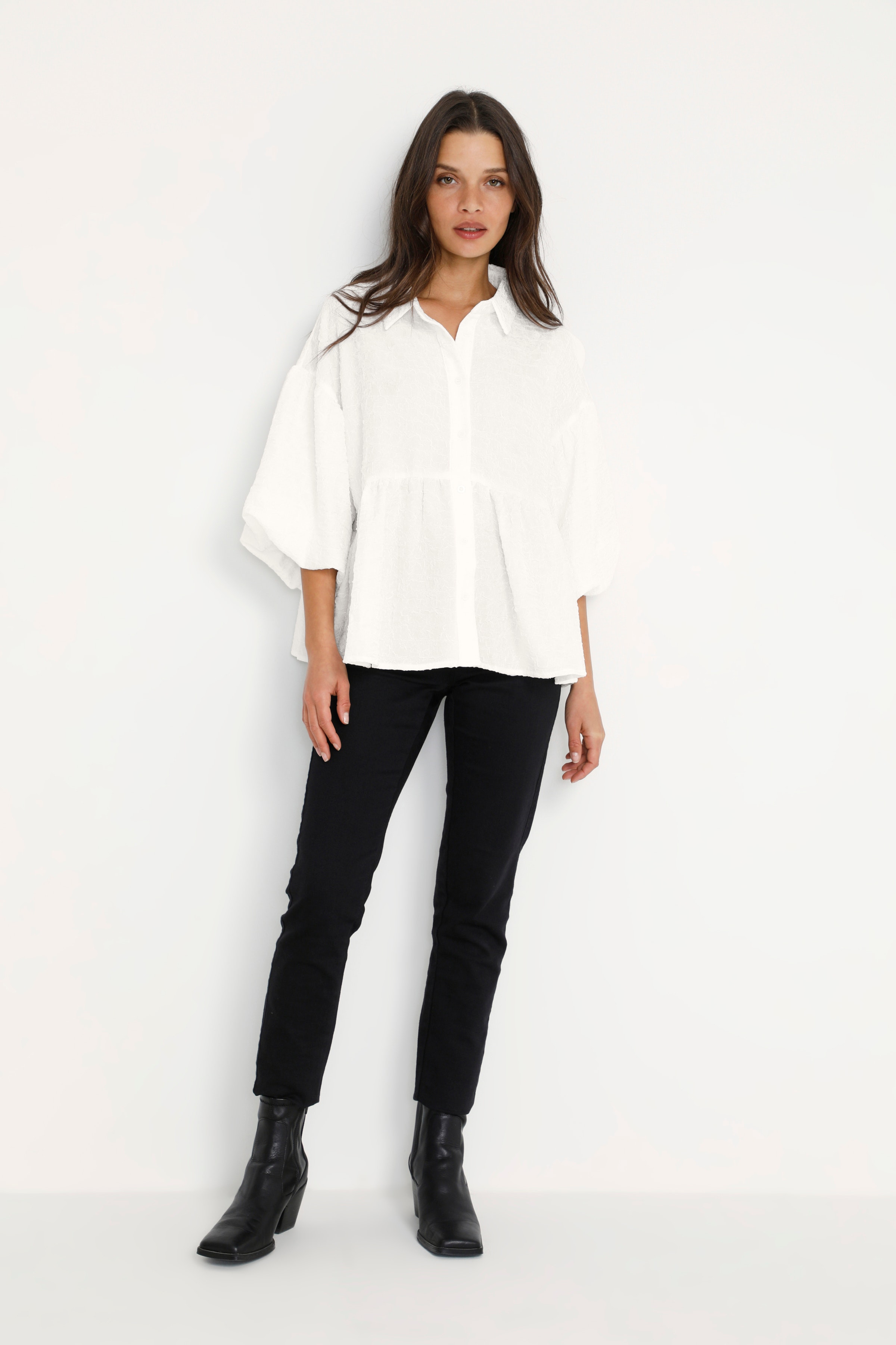 KAalberta charia Langarm - Hemd LOOKBOOK FRONT 10551952-110602