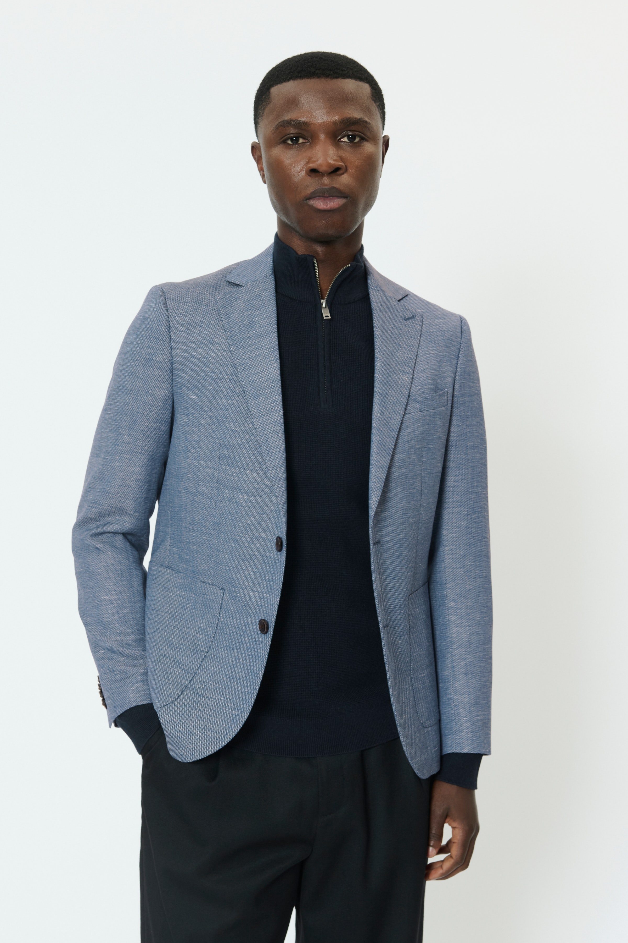 MAgeorge Leinenblazer LOOKBOOK FRONT 30207962-194041