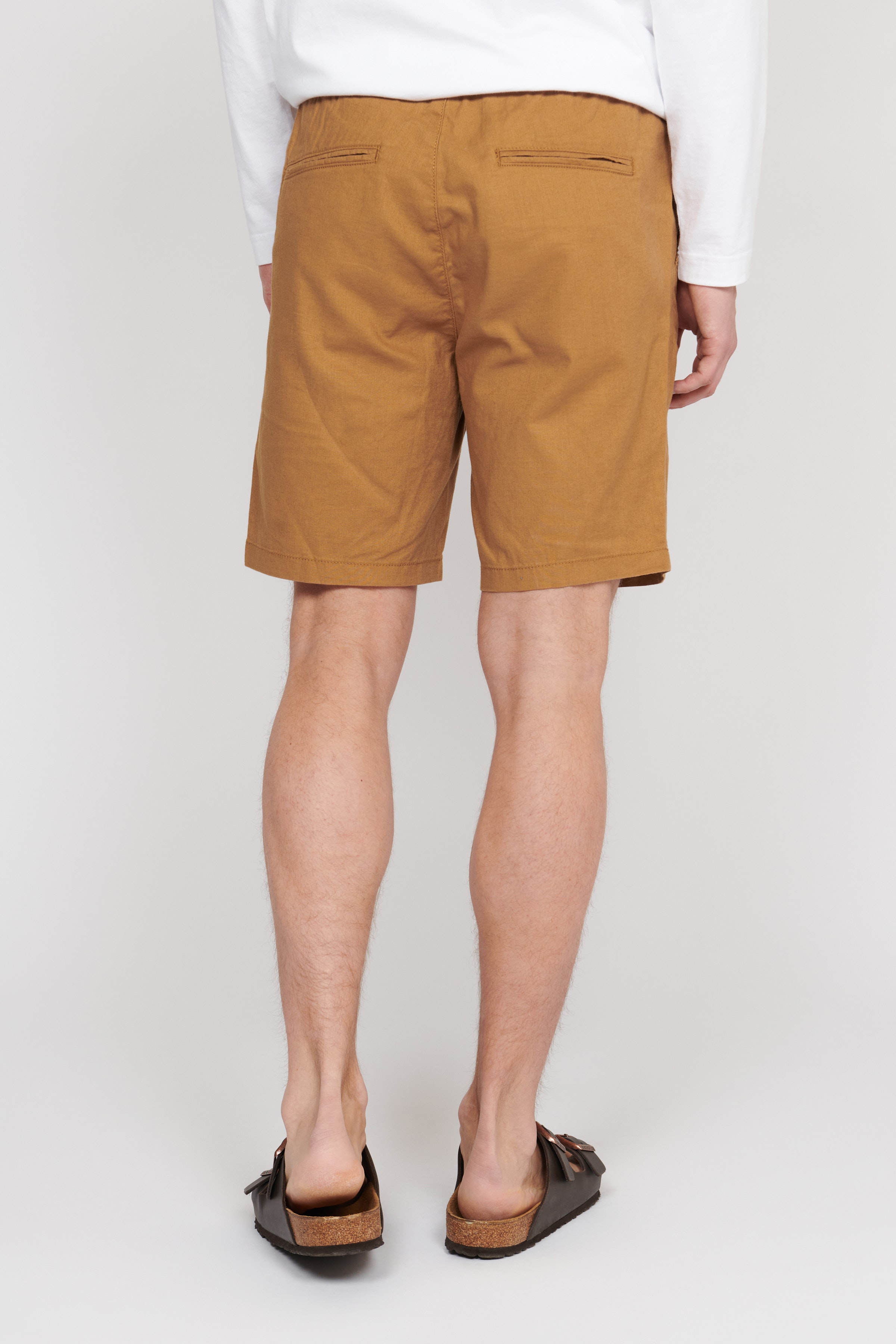 MAbarton linen shorts LOOKBOOK BACK 30206032-171128