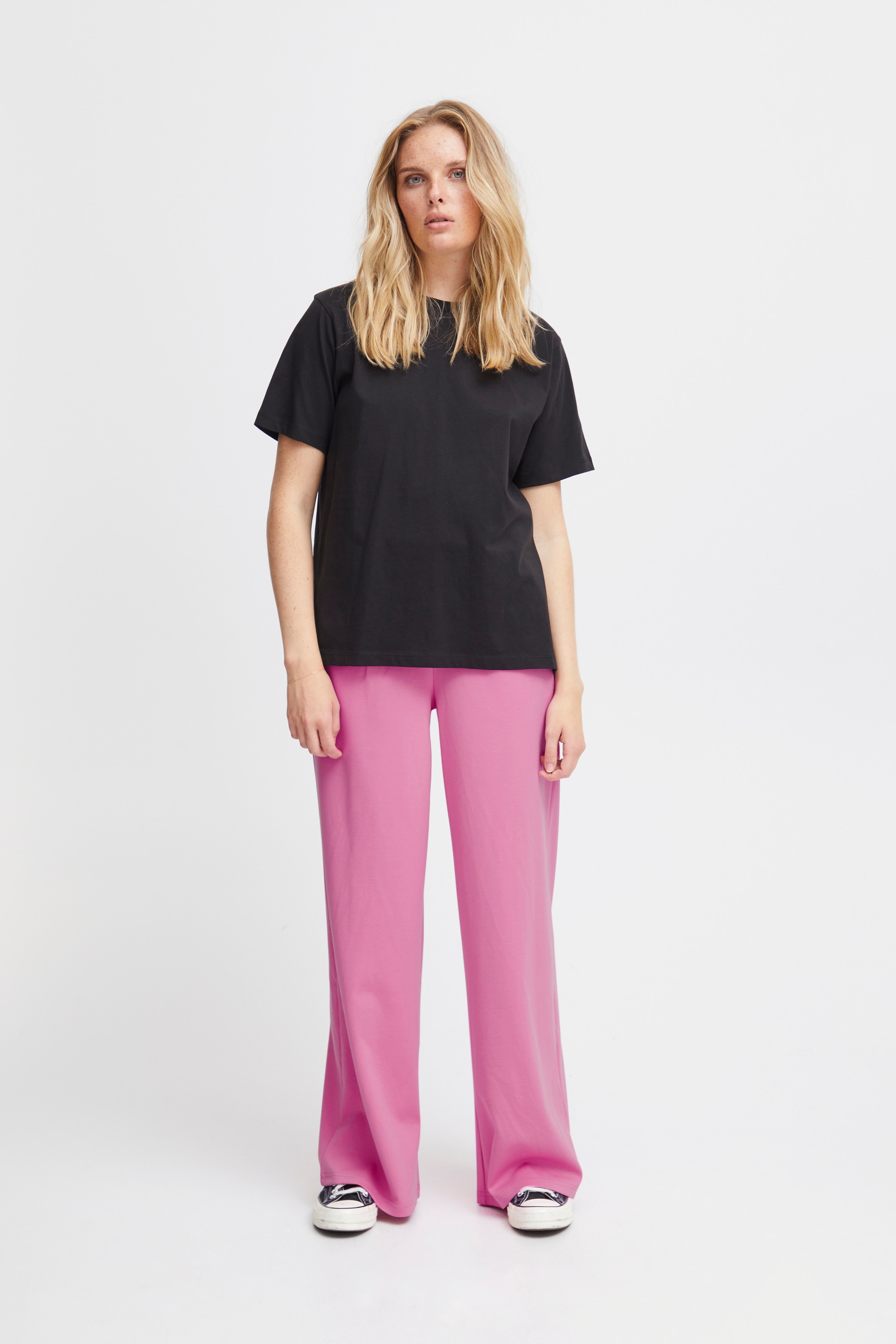 IHKATE LONG WIDE  Bukser LOOKBOOK FRONT 20118337-172625